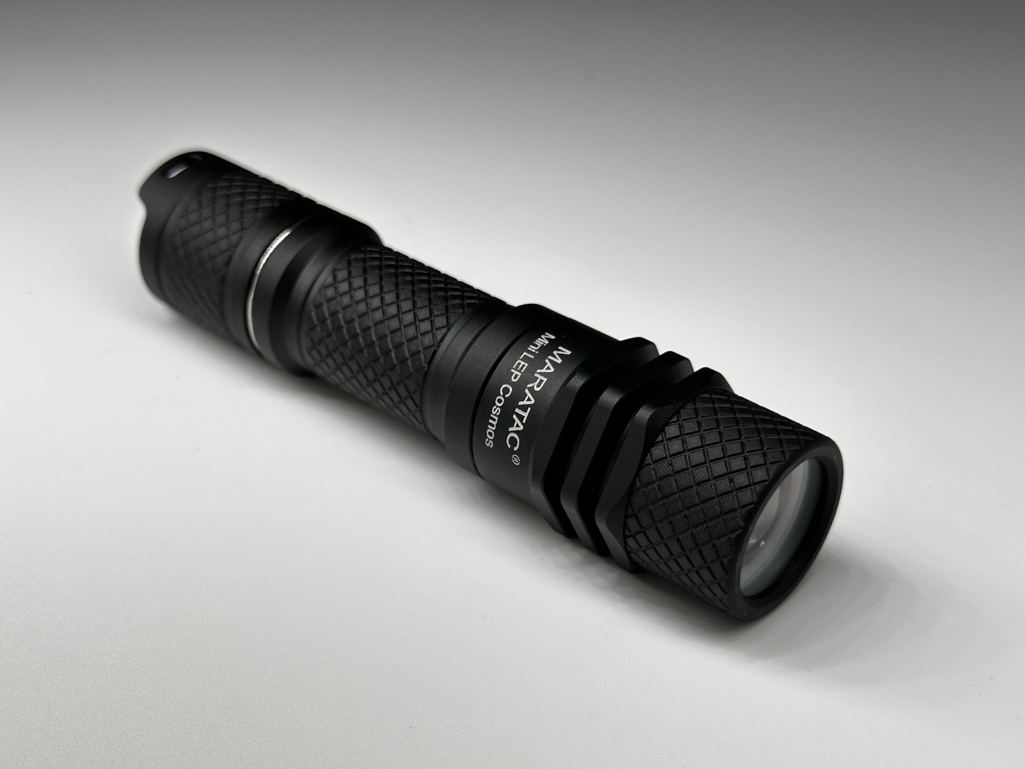 Mini LEP Cosmos - Laser Flashlight 14500 by Maratac® - Matte Black Mini LEP Cosmos - Laser Flashlight 14500 by Maratac® - Matte Black