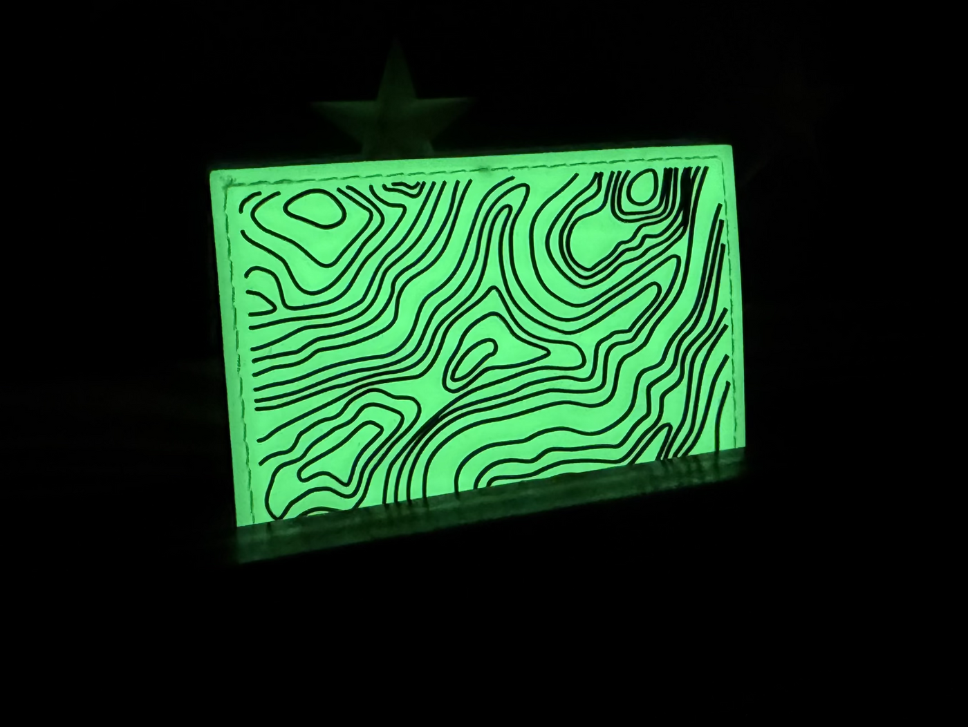 Topography 3x2" Glow Patch by Maratac®