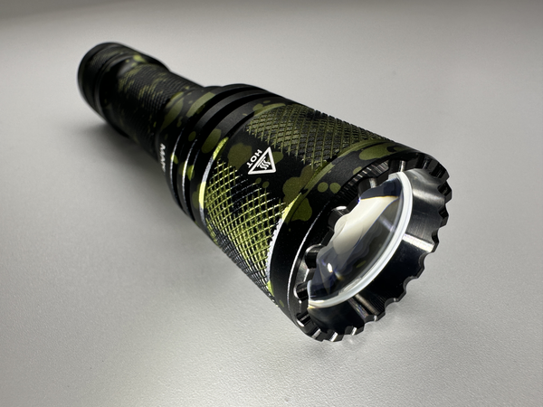 Limited Edition 33rd CountyComm Anniversary Light - Splash - Tactical Defender P16 Dual Switch / Acebeam® & Maratac® Colab Flashlight - CC Exclusive!