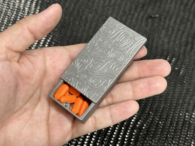 Titanium Pocket Strong Box With Loop - Gen 2