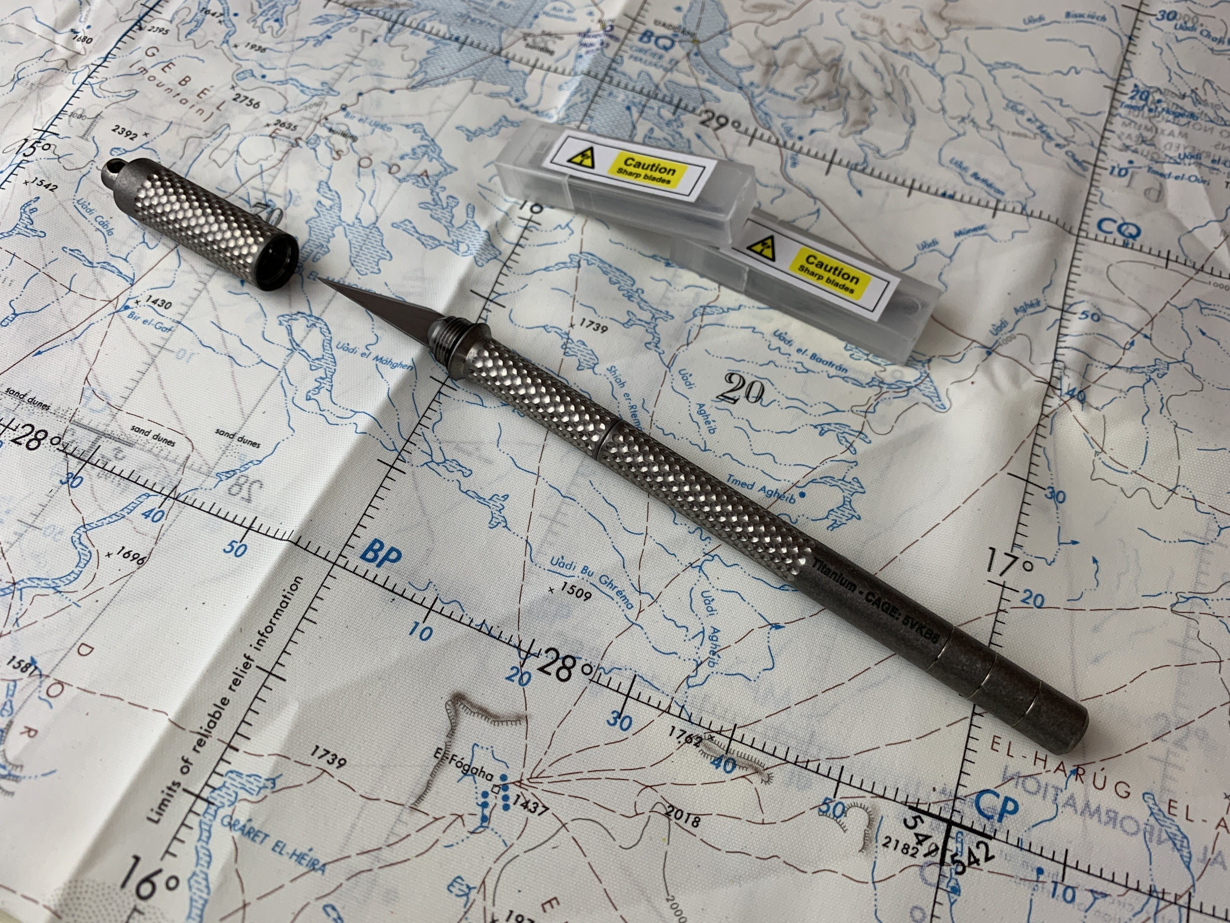 Ti Grip Precision Hobby Knife - CountyComm