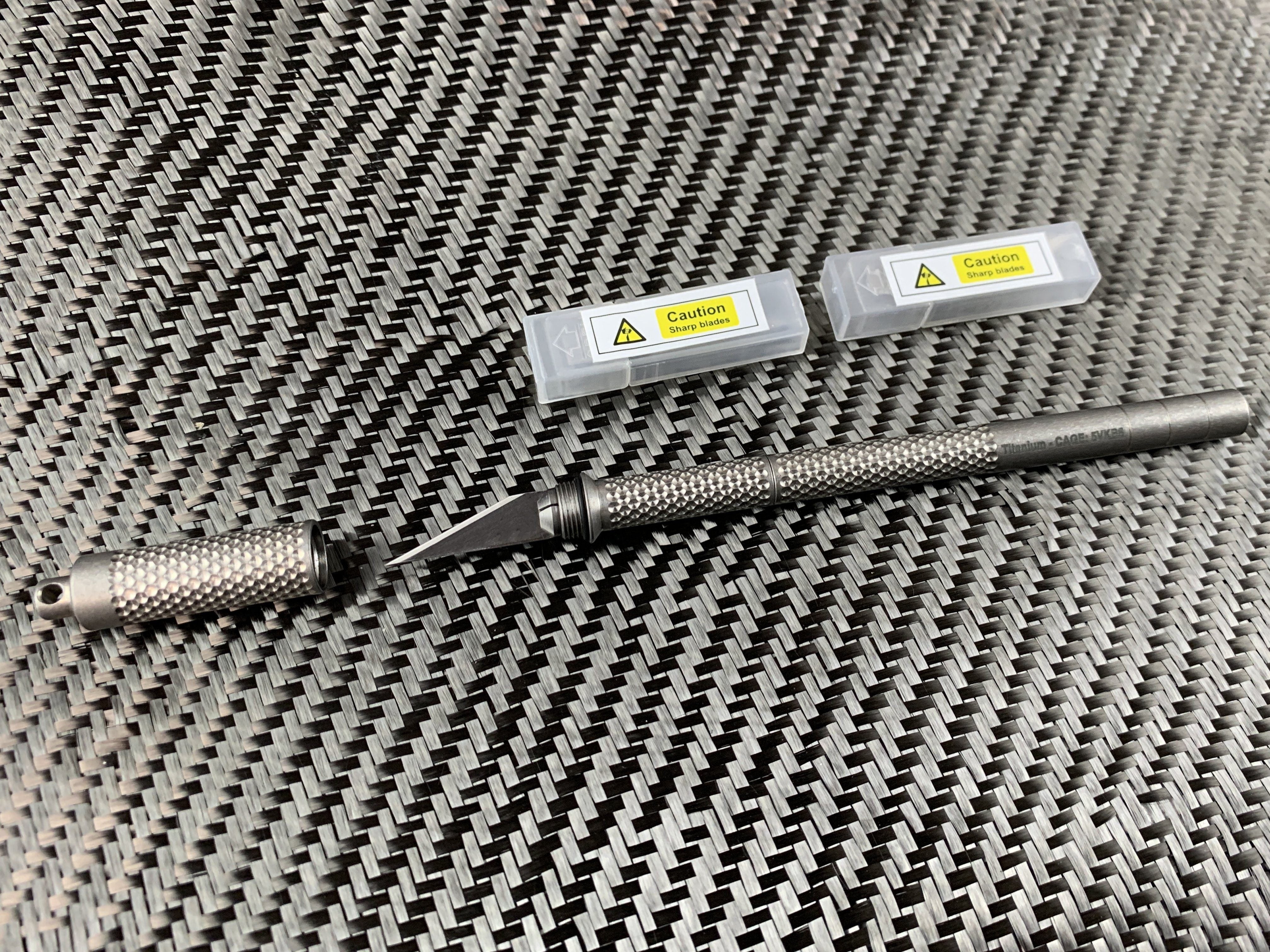 Ti Grip Precision Hobby Knife - CountyComm