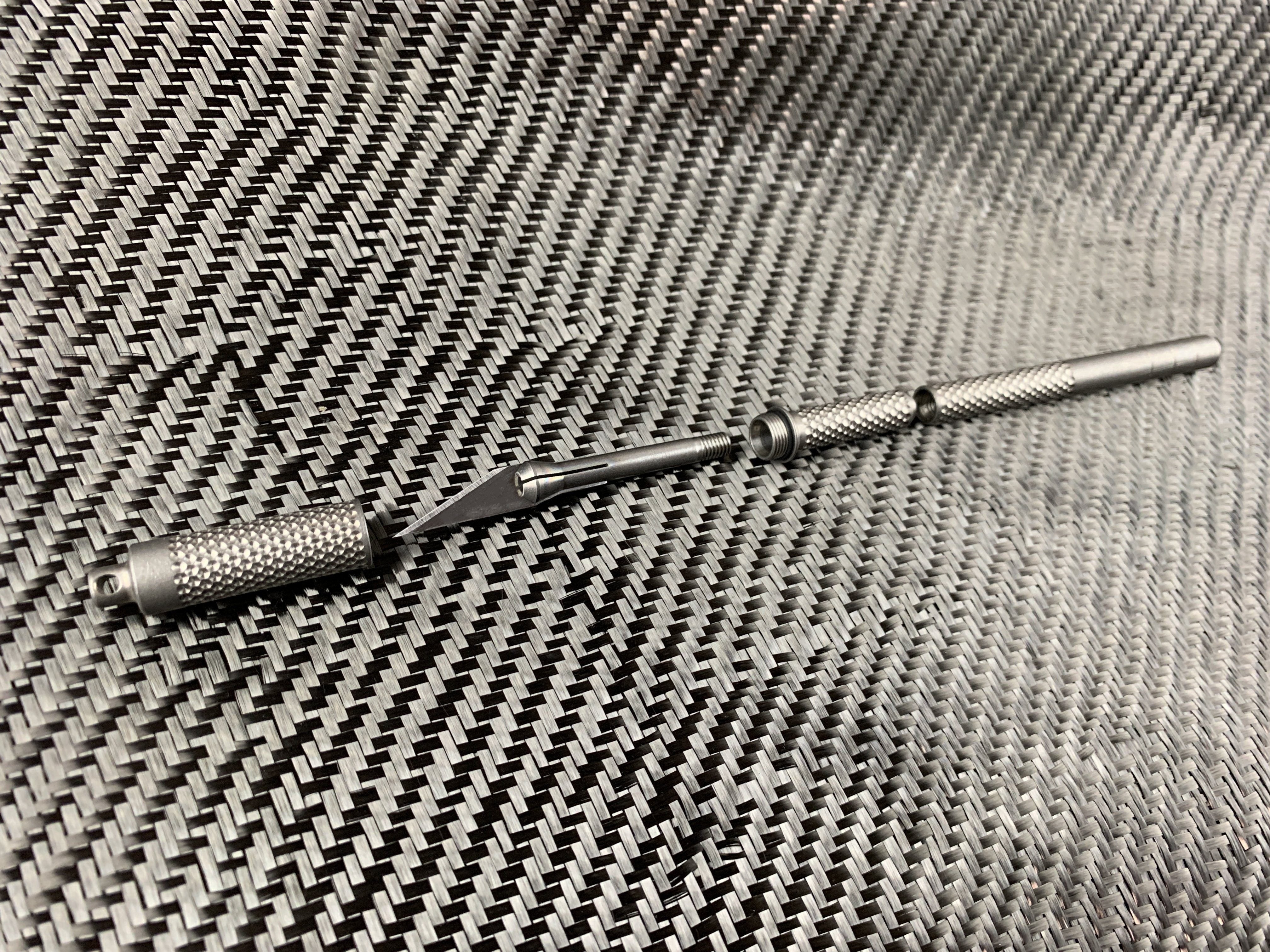 Ti Grip Precision Hobby Knife - CountyComm