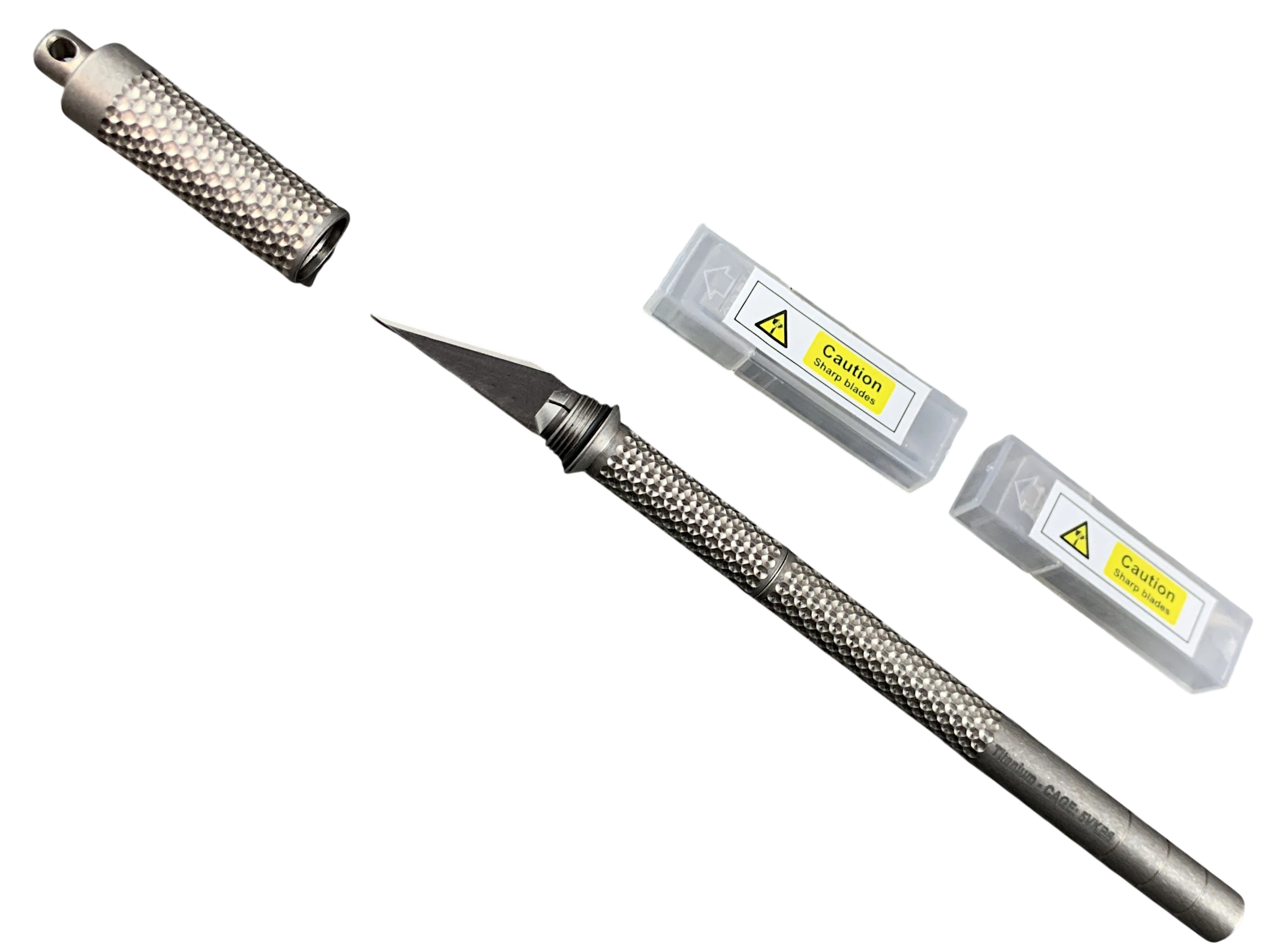 Ti Grip Precision Hobby Knife + 16 Spare Blades - Back In Stock!