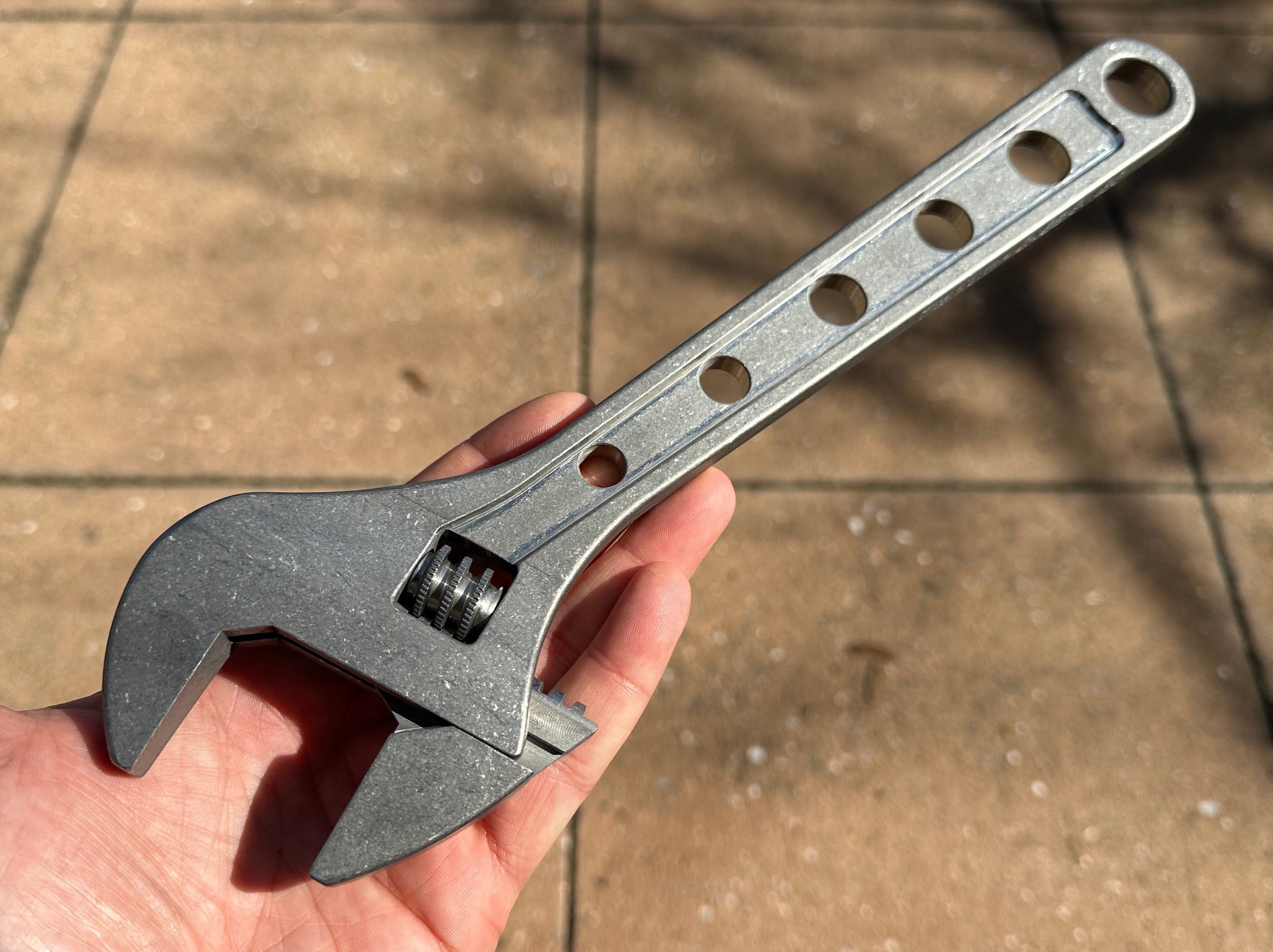 12 Inch  - Titanium Adjustable Wrench - ( NSN Pending )