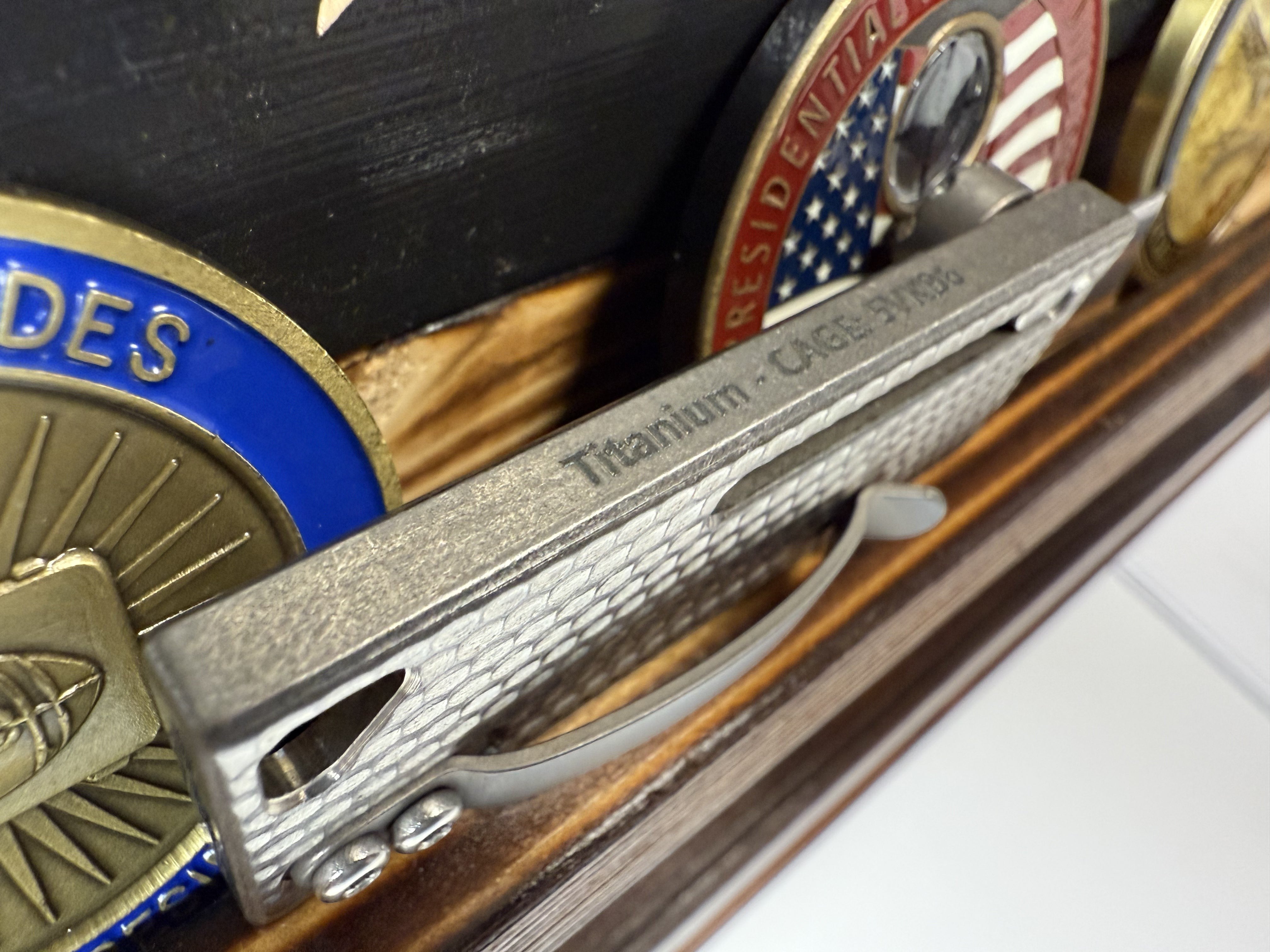 MaxMadCo Design - Titanium - Utility Blade Knife - Gen 2