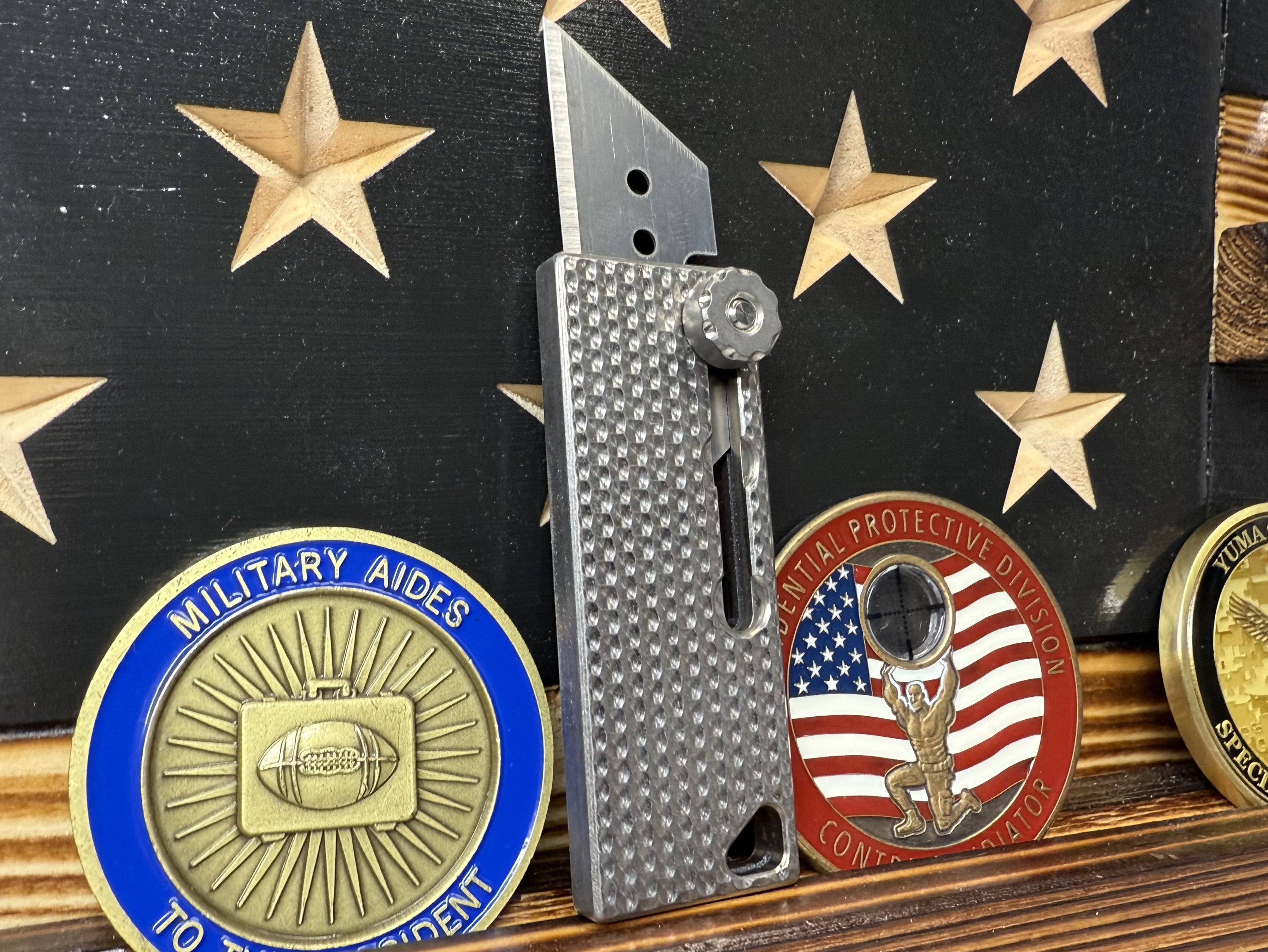 MaxMadCo Design - Titanium - Utility Blade Knife - Gen 2