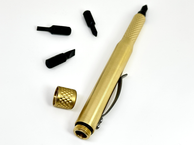 1/4" Pen Driver Brass By Maratac® - Gen 2
