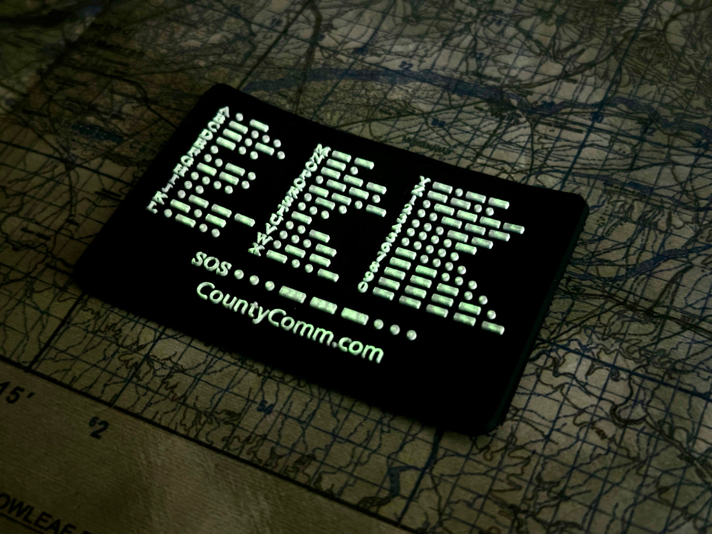 Signal Sentry - Morse Code & SOS Patch ( 2 Variants )