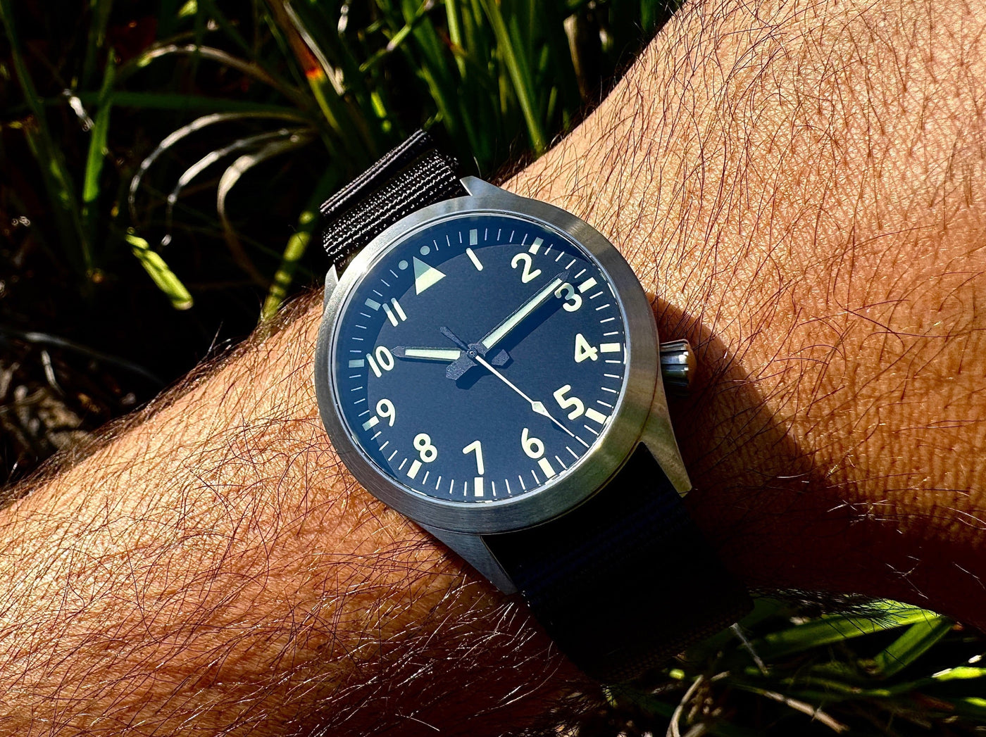 Titanium Pilot Automatic Watch by Maratac®