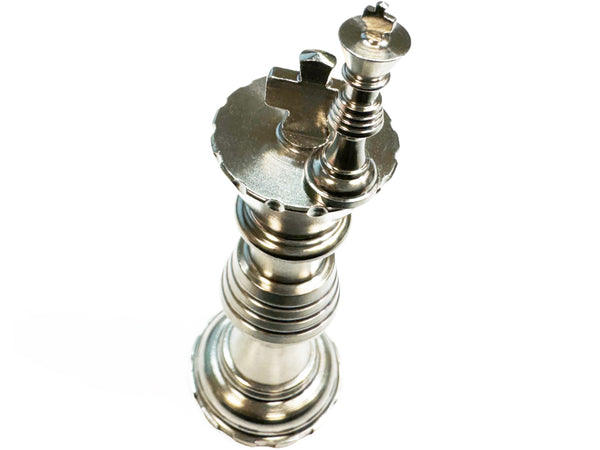 Tiny KING - Titanium Chess Piece ( Worlds Smallest )