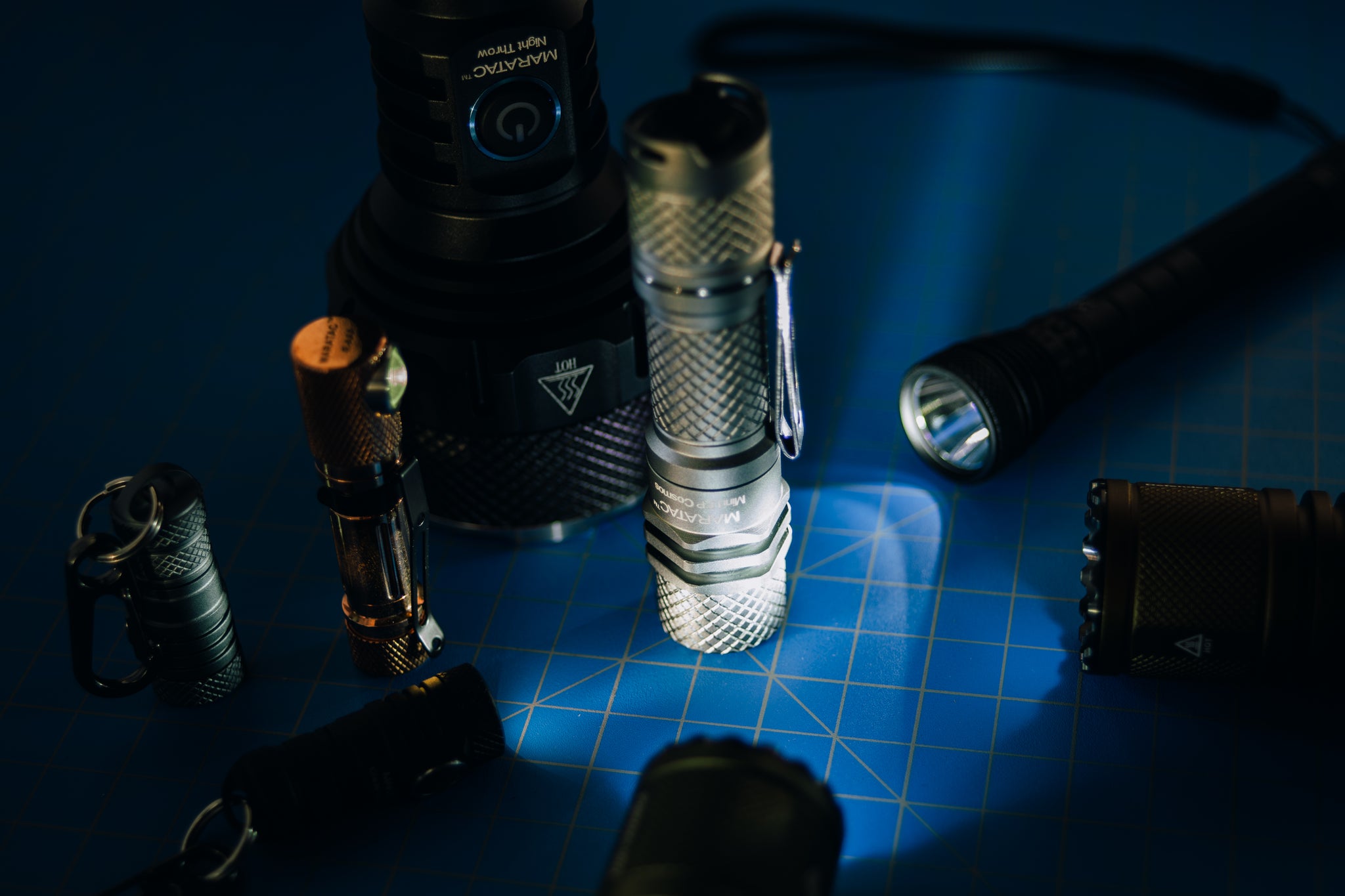 Mini LEP Cosmos - Laser Flashlight 14500 by Maratac® - Gray – CountyComm