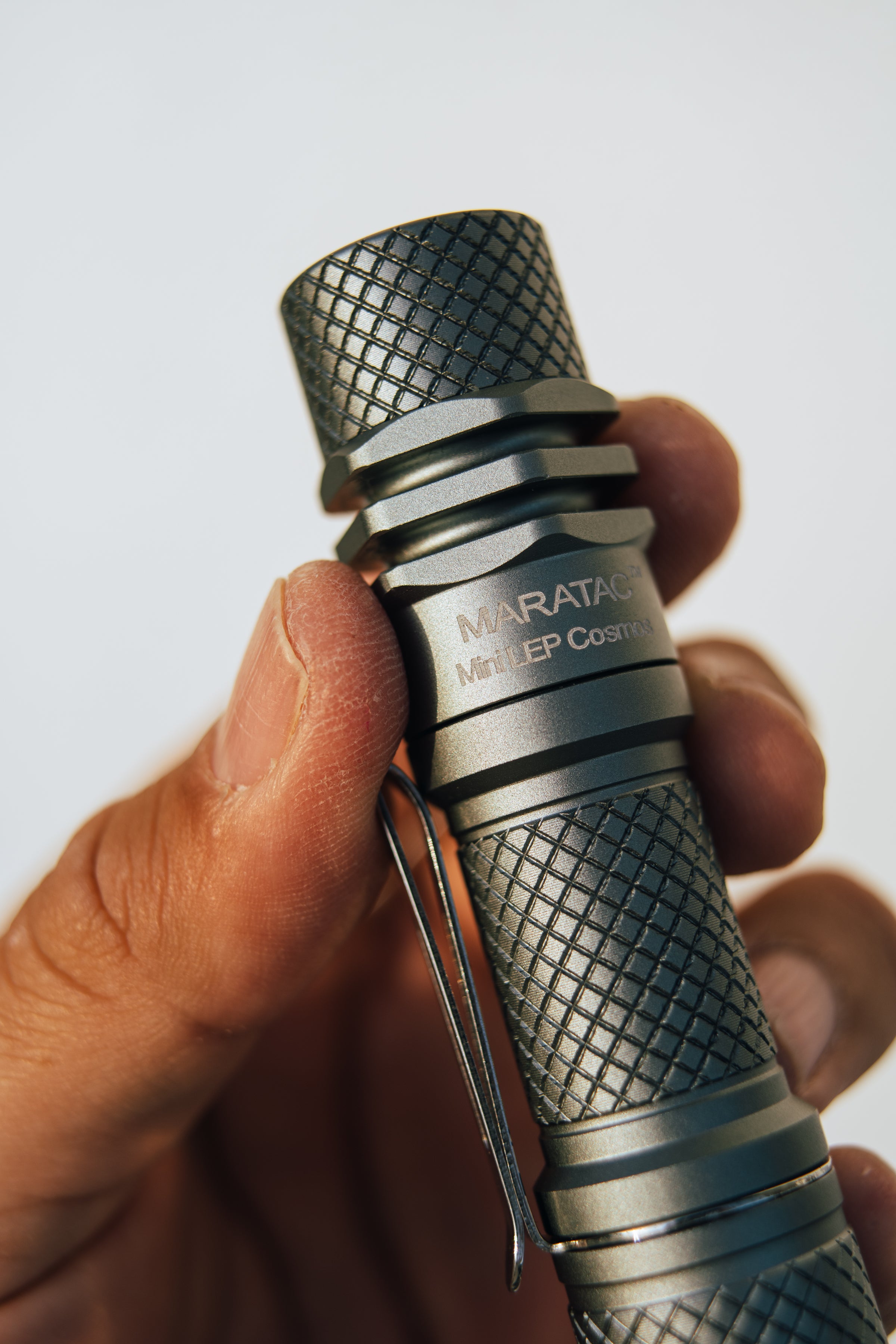 Mini Comous Mini LEP Cosmos - Laser Flashlight 14500 By Maratac® - Gray – CountyComm