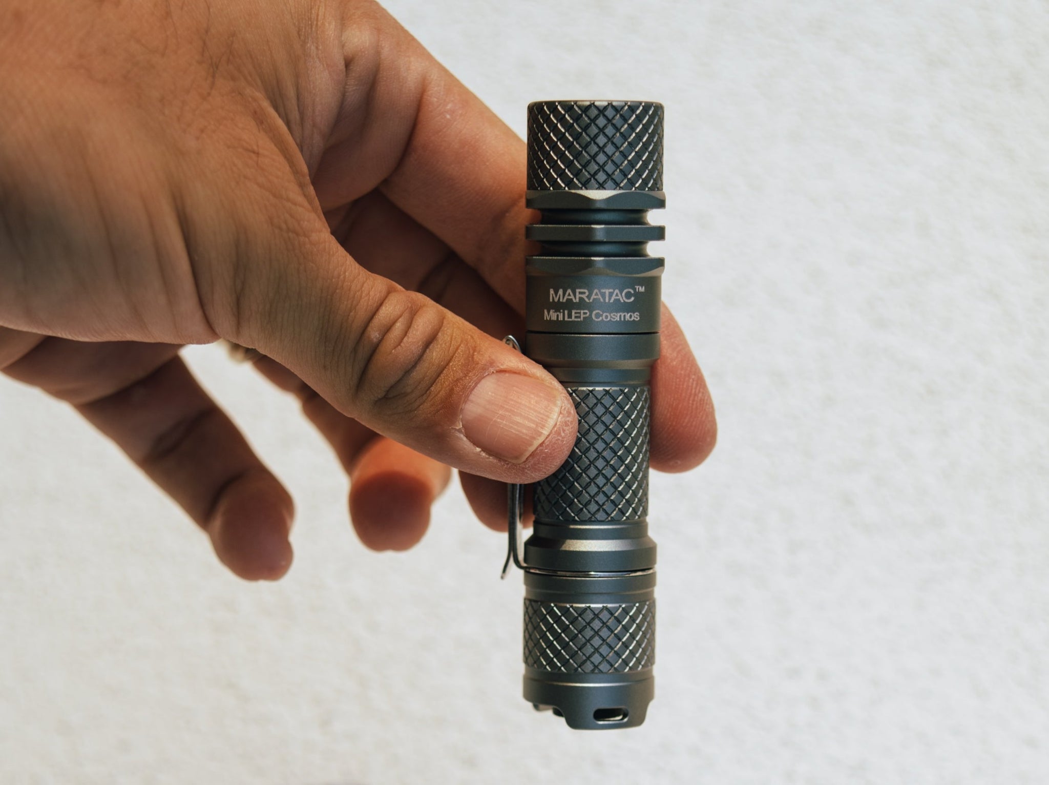 Mini Comous Mini LEP Cosmos - Laser Flashlight 14500 by Maratac® - Gray – CountyComm