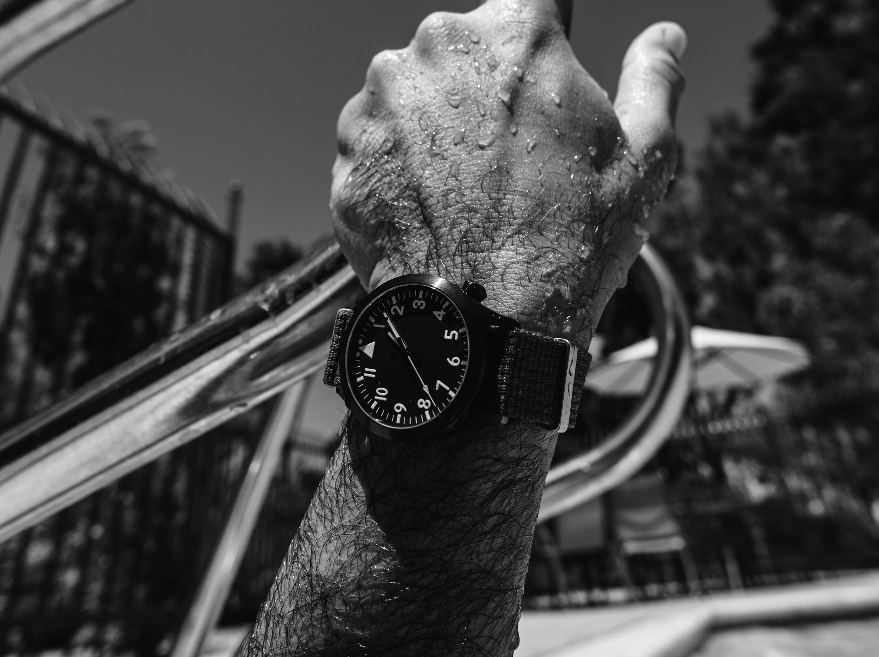 DLC Stainless Steel Pilot Automatic Watch by Maratac® – CountyComm