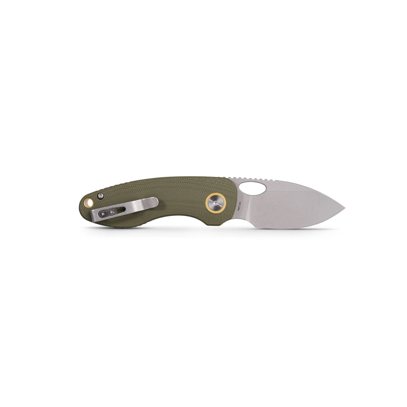 VOSTEED - Mini Acorn Knife - OD Green G10 - Liner Lock (2.46" 14C28N Blade )