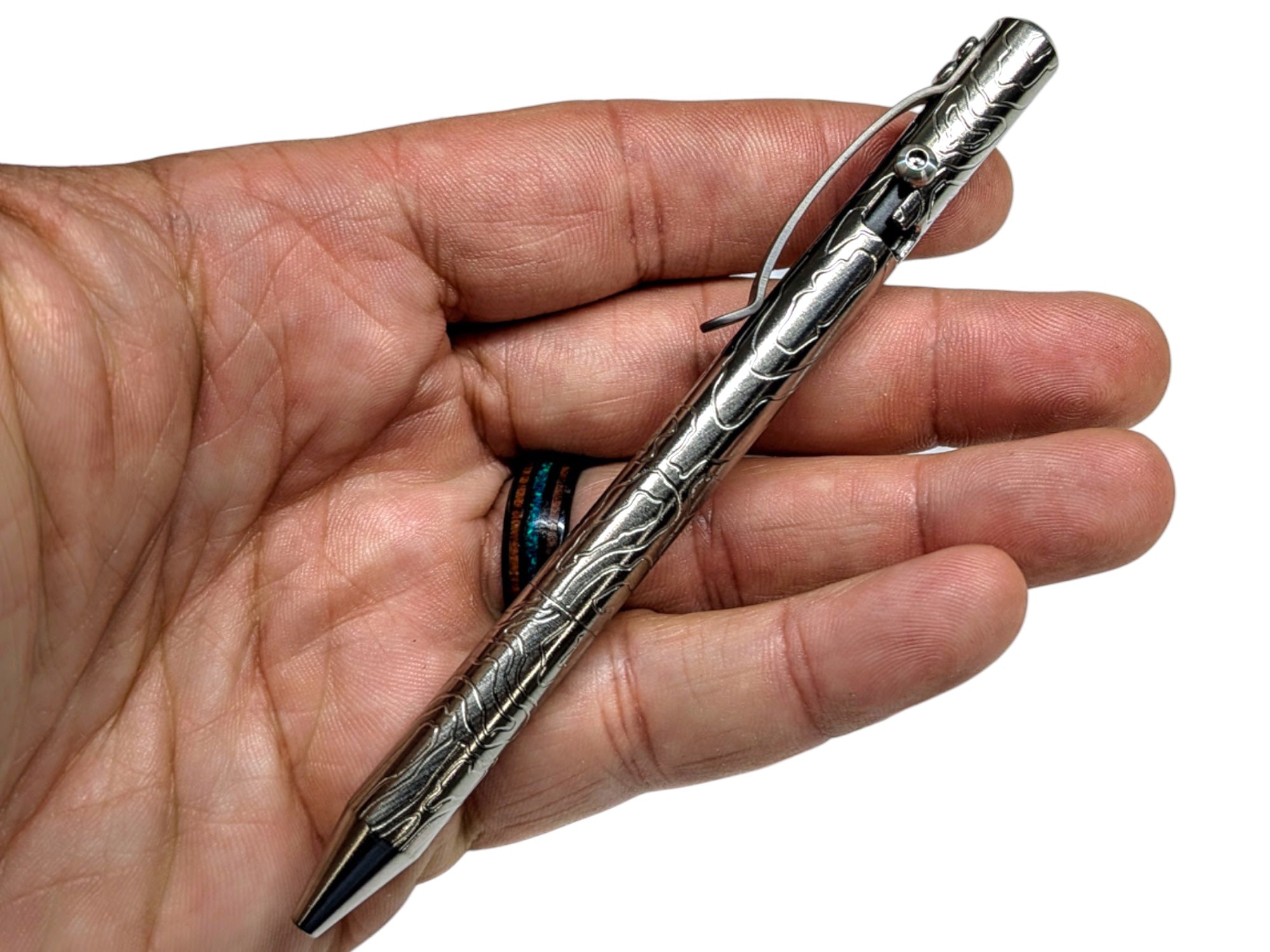 Timascus - MaxMadCo Design - Bolt Action Pen 🔥 Coming Soon! 🔥