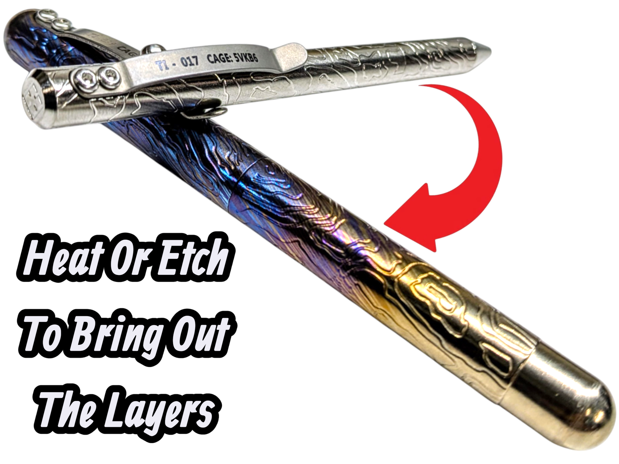 Timascus - MaxMadCo Design - Bolt Action Pen 🔥 Coming Soon! 🔥