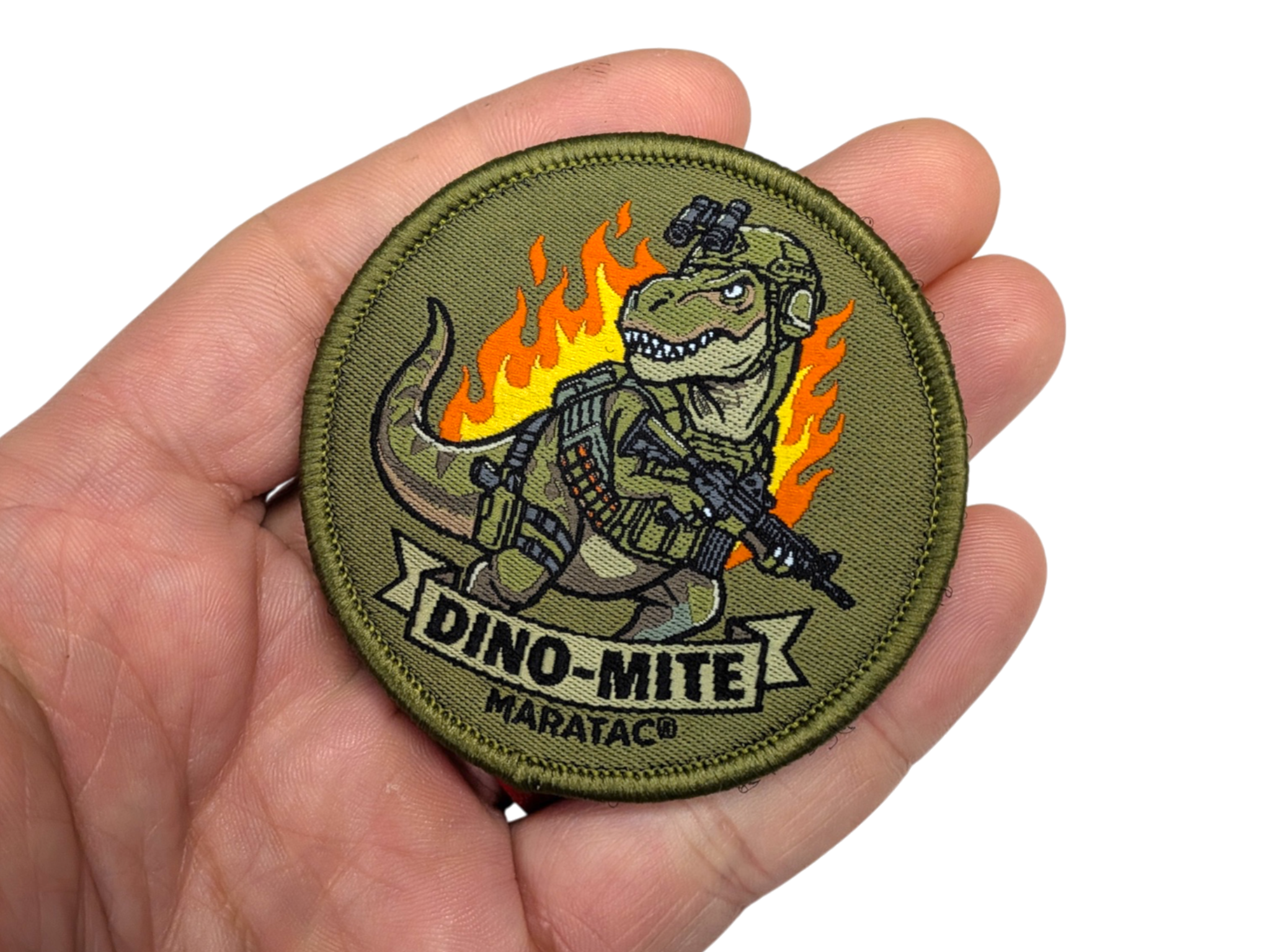 T-Rex Dino-Mite - 2.5" Tactical Morale Patch by Maratac®