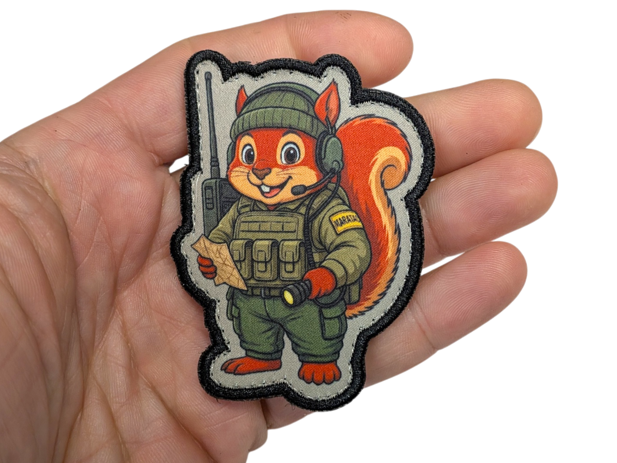 S.Q.U.I.R.L. (Signal, Reconnaissance, and Intelligence Liaison) 3" Patch by Maratac®