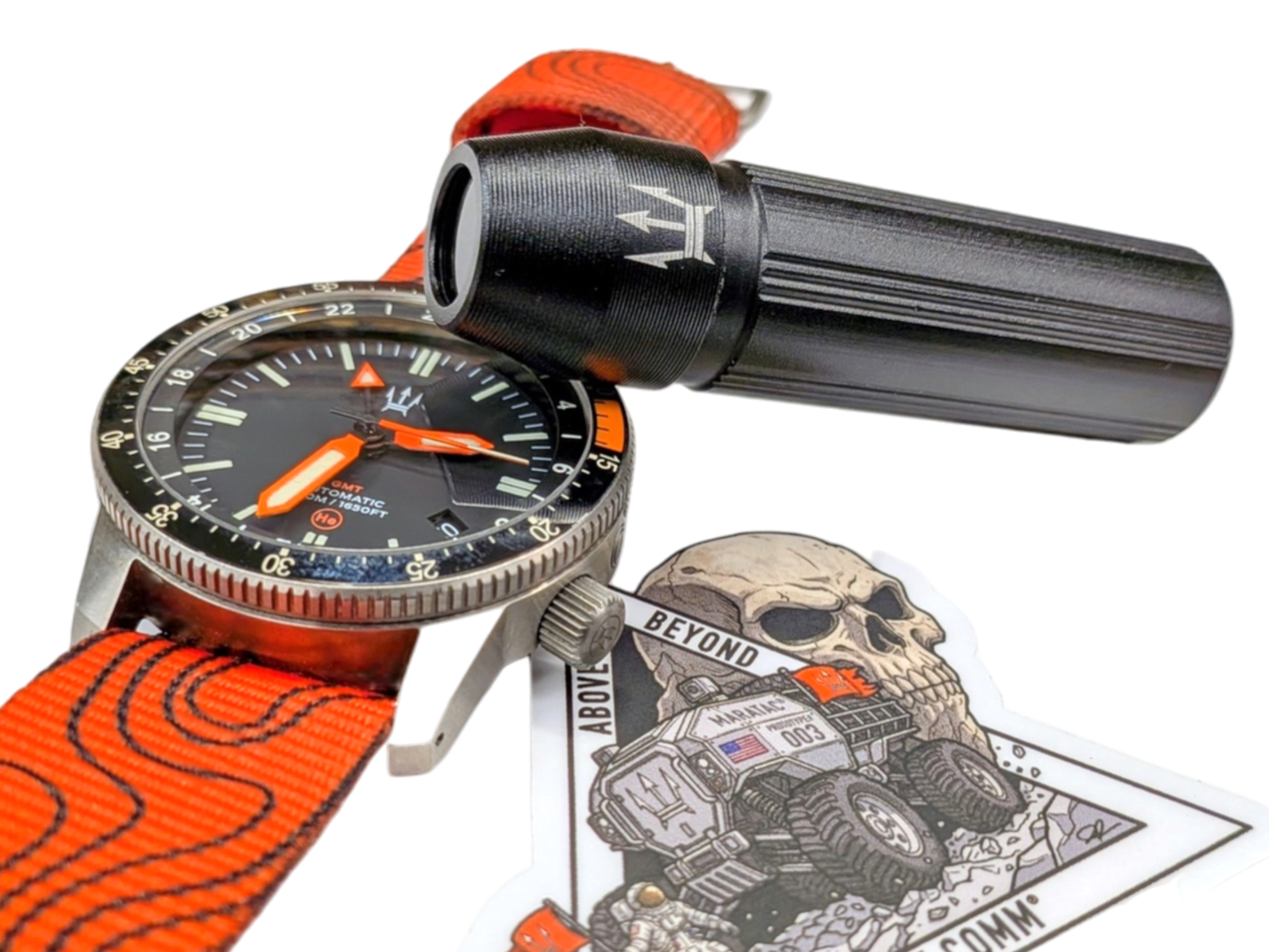 Micro Inspection AA-MI-UV365NM - 3W UV 365nm AA Flashlight by Maratac® - Coming Soon!