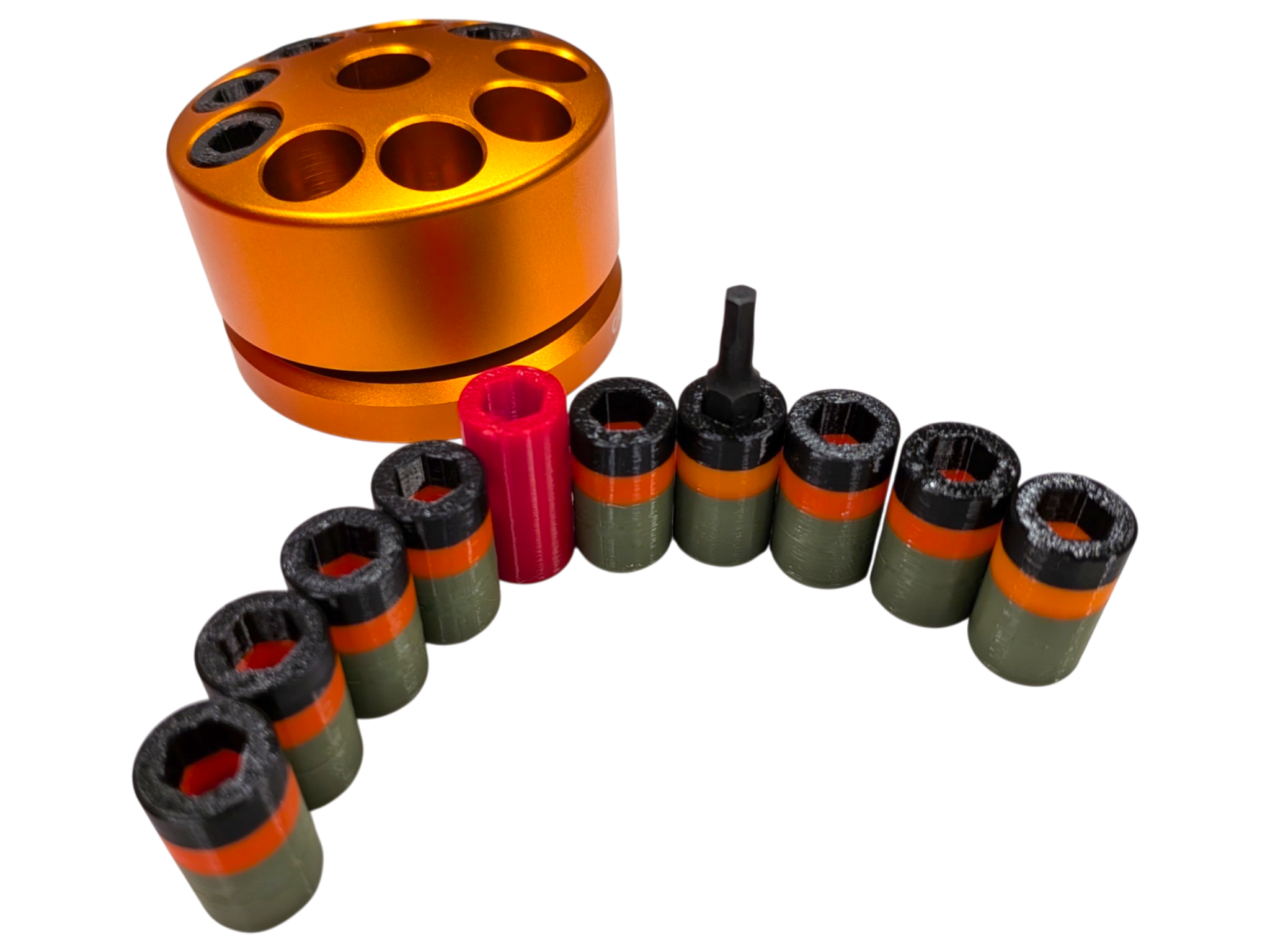 1/4" Bit Inserts For Embassy Pen Rotating Dock ( 10 Piece Set )