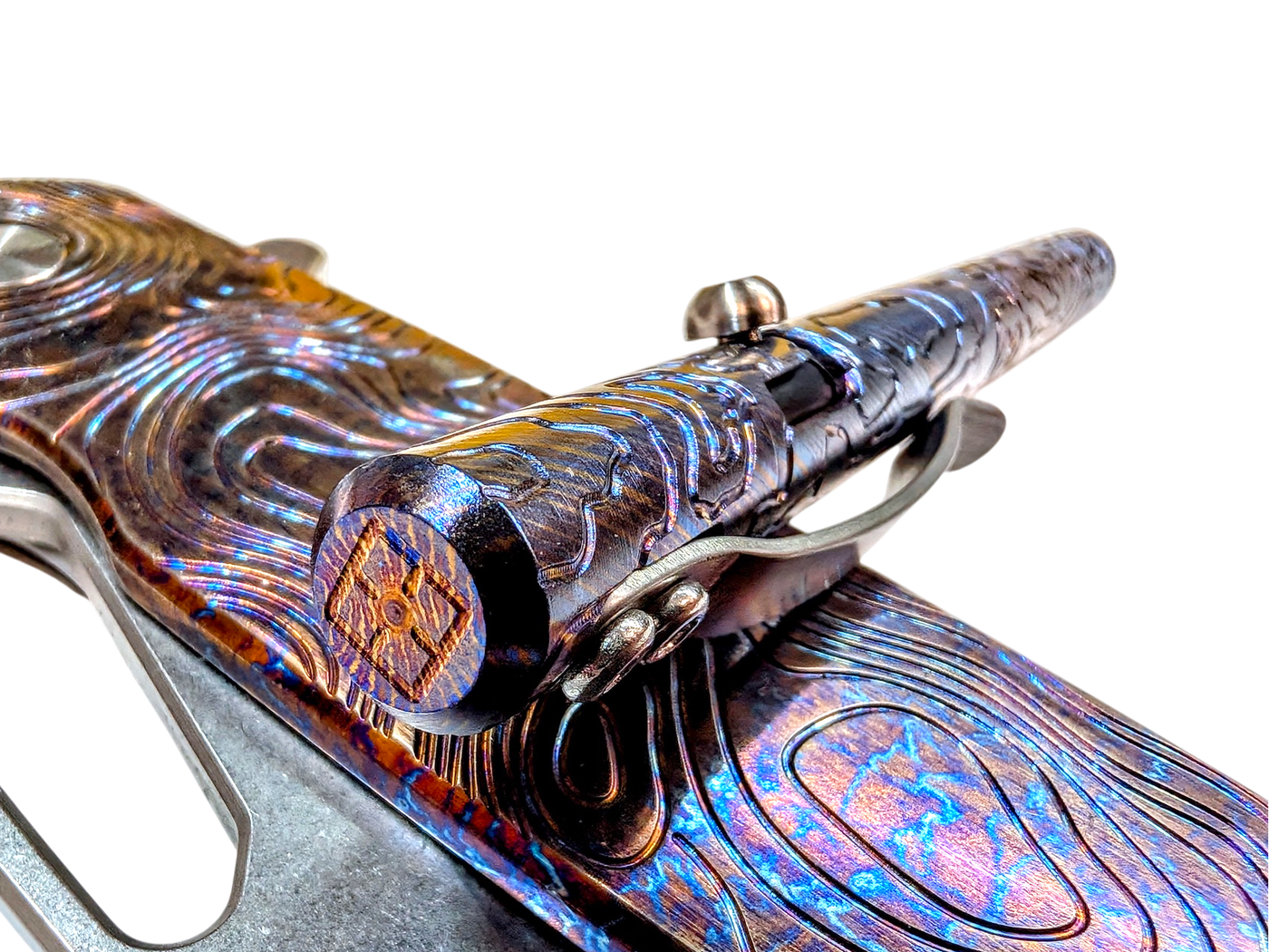 Timascus MaxMadCo Bolt Action Pen