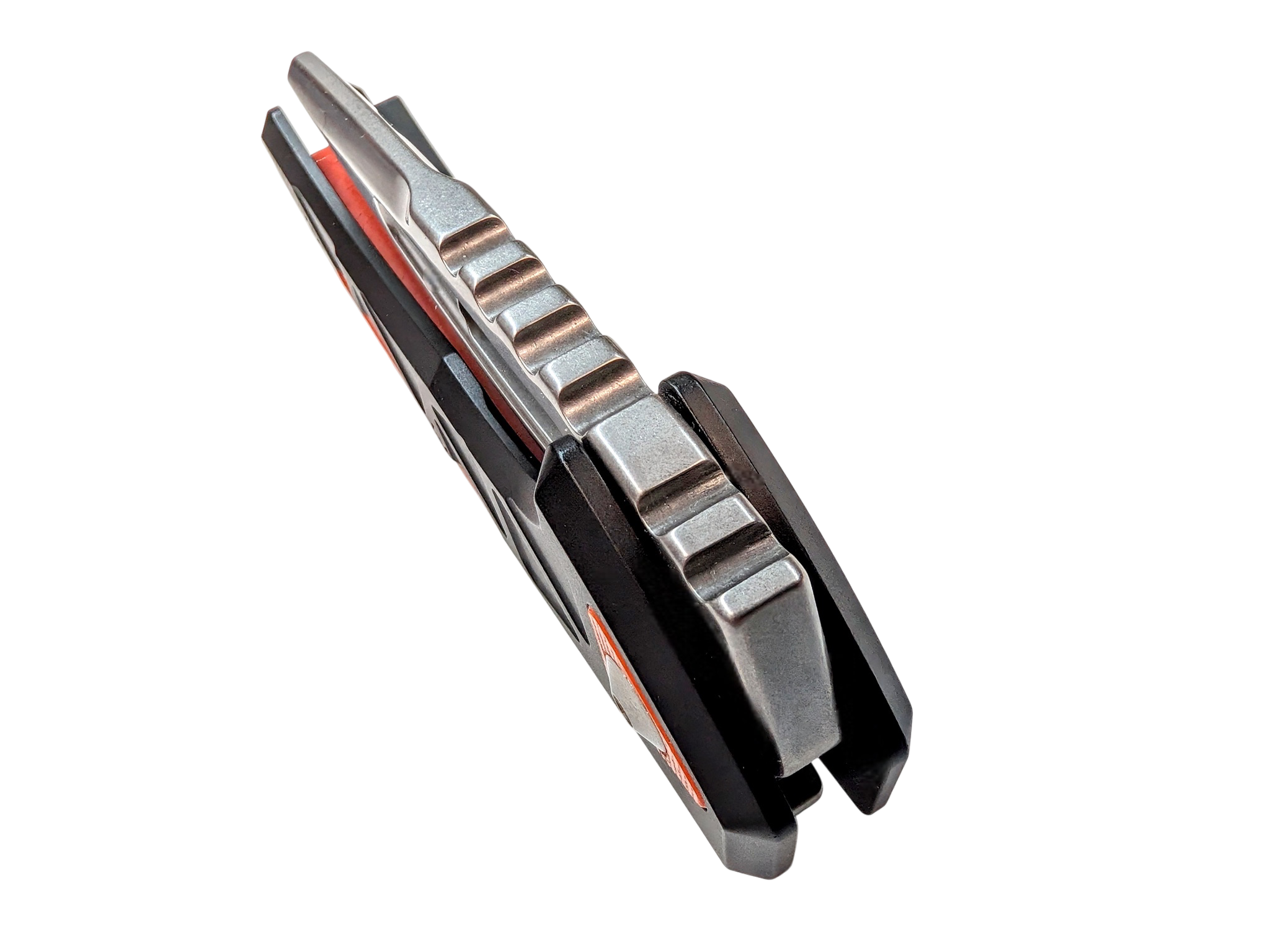 Fox Chronos Thick Boy - Stonewash N690Co - Made In Italy - Limited Edition - ( Black/ Orange )