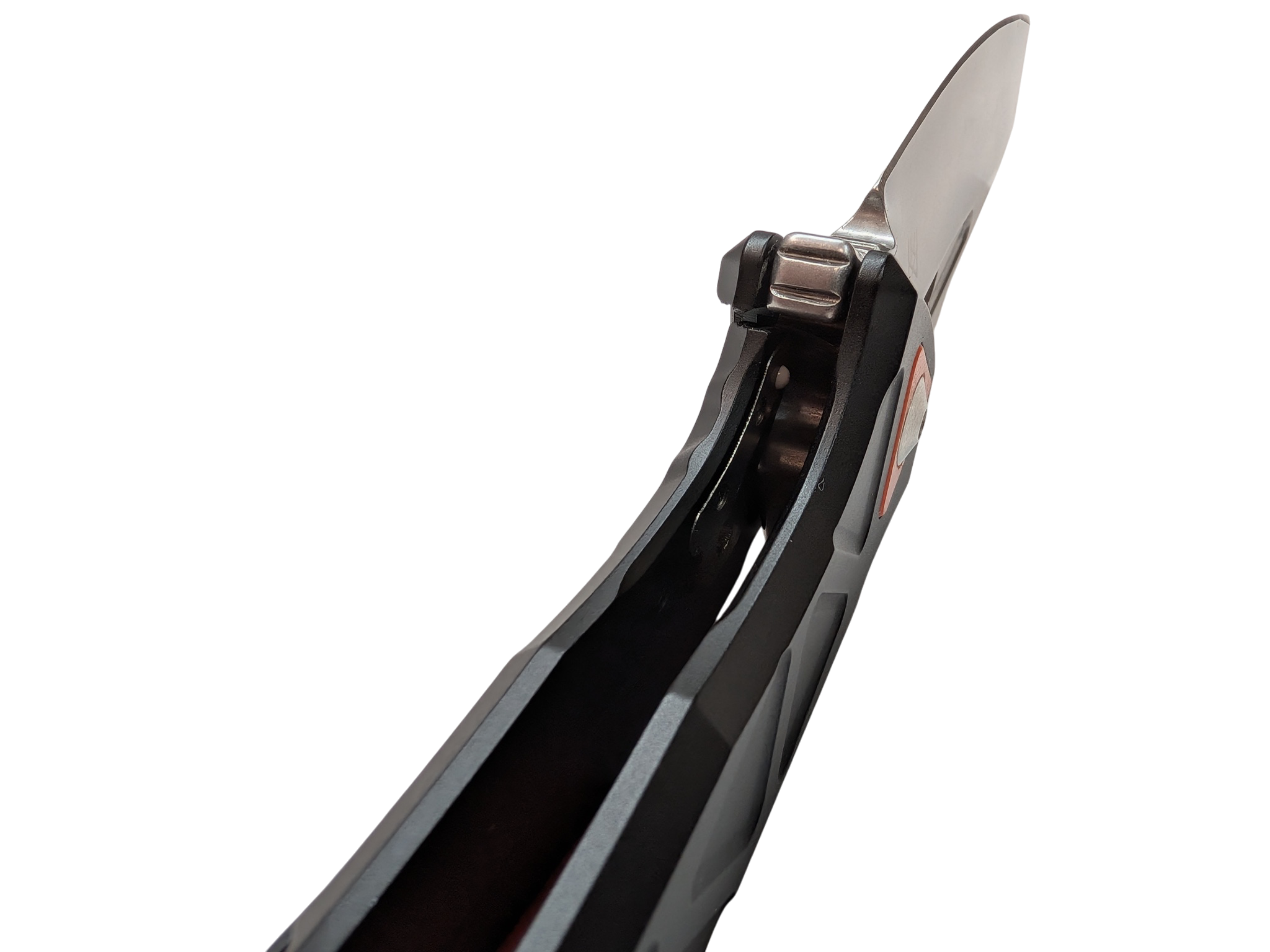 Fox Chronos Thick Boy - Stonewash N690Co - Made In Italy - Limited Edition - ( Black/ Orange )