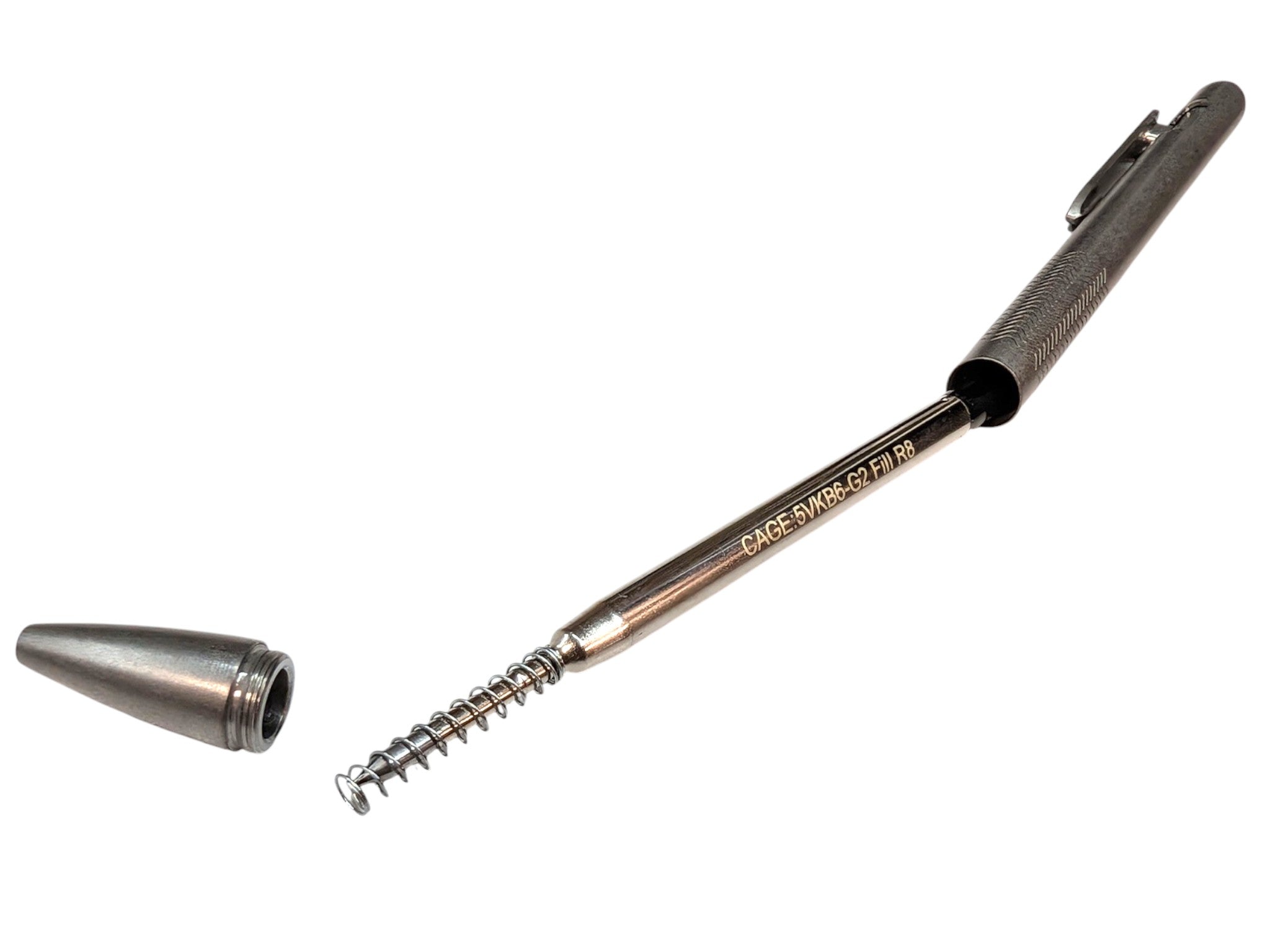 Bolt Action Titanium Flight Suit Pen by Maratac® - Gen 3 ( NEW! )
