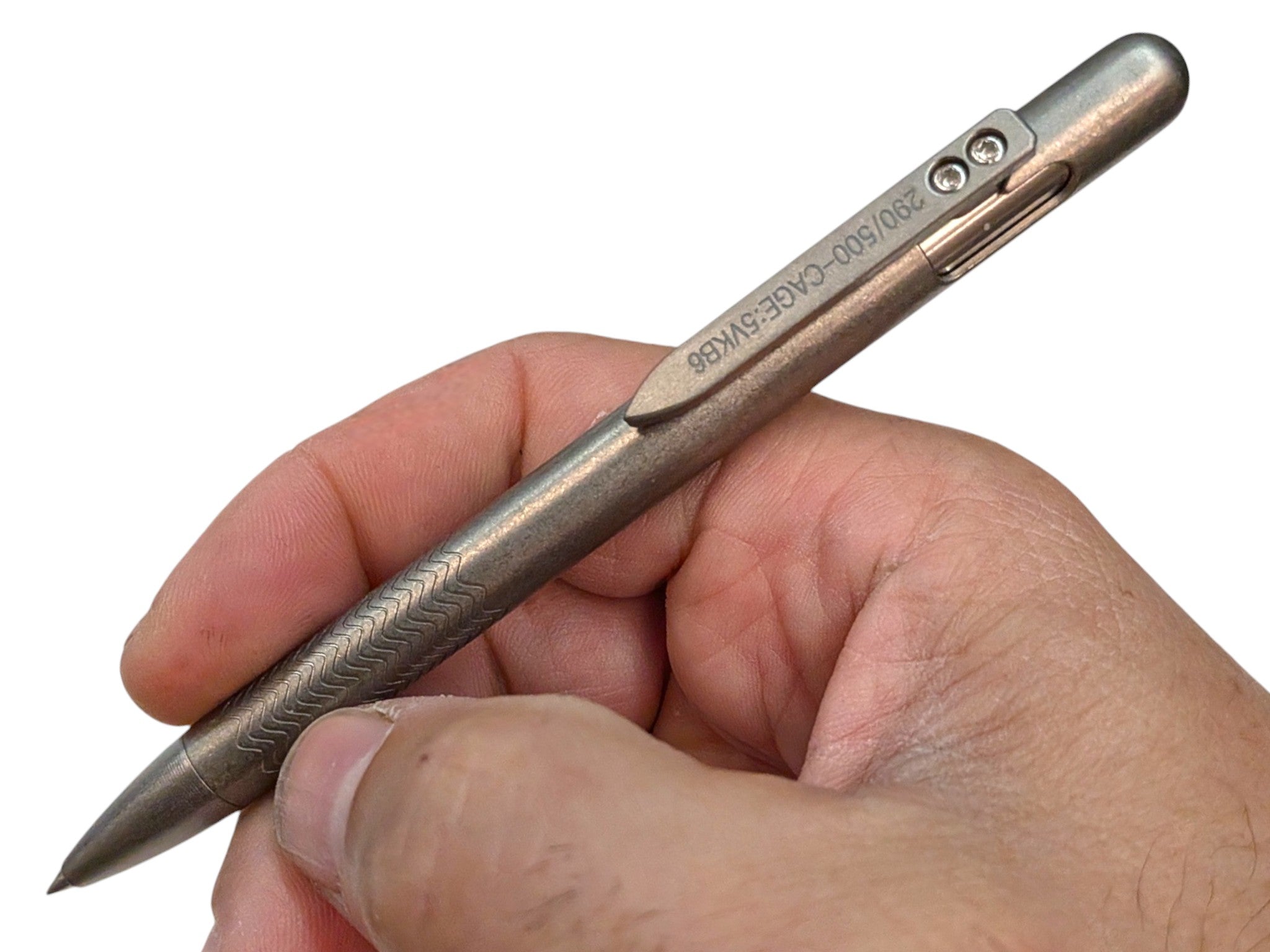 Bolt Action Titanium Flight Suit Pen by Maratac® - Gen 3 ( NEW! )