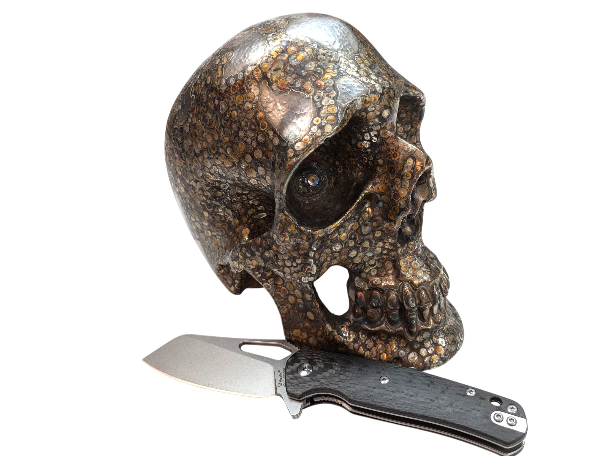 Custom Final Behemoth 20lb Skull by Tony Fabrioli  - Only 1!