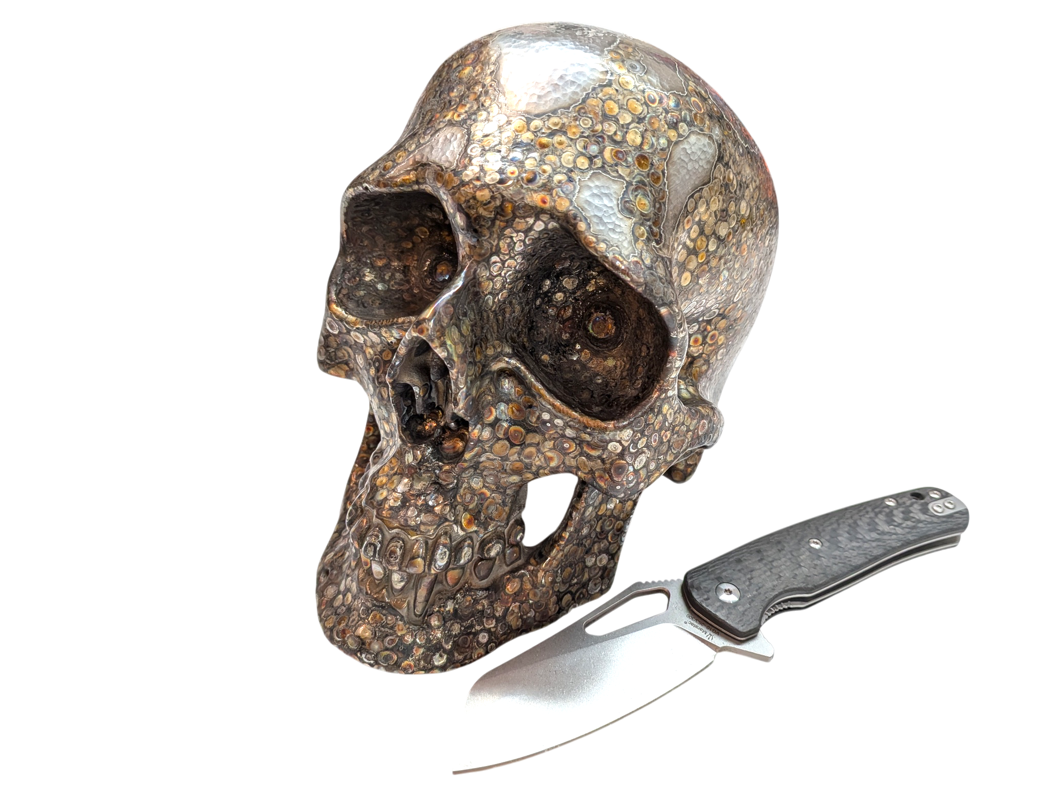Custom Final Behemoth 20lb Skull by Tony Fabrioli  - Only 1!