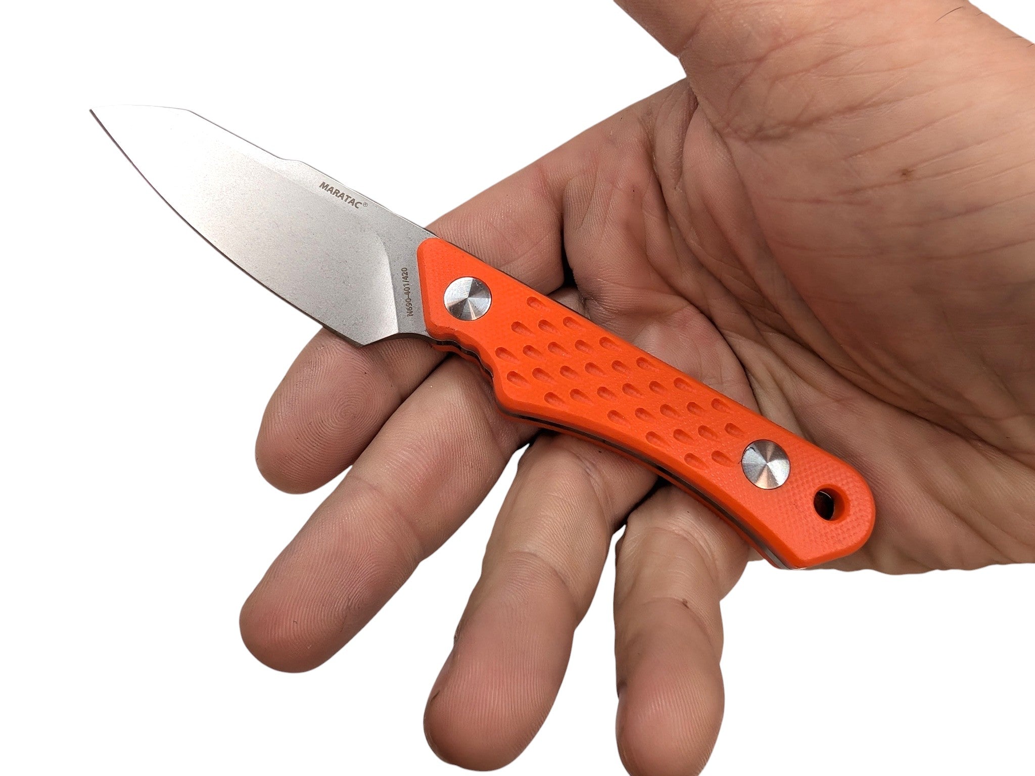 Step-Ridge MK-1 - N690 Fixed Blade Knife by Maratac® ( New )