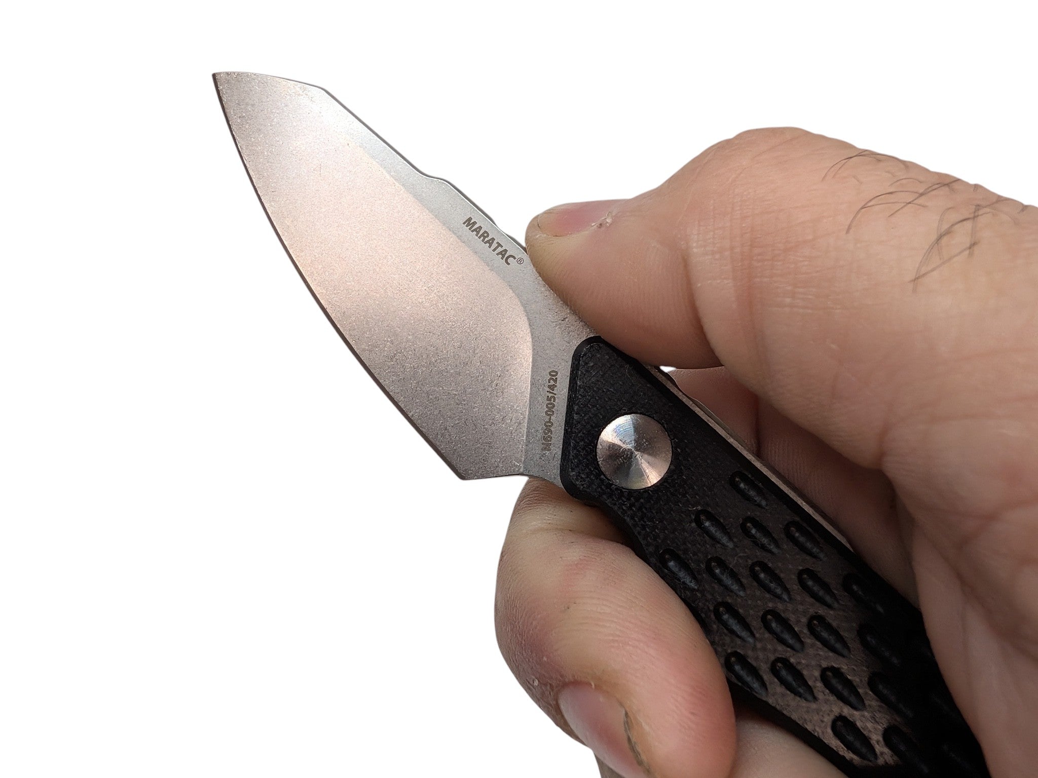 Step-Ridge MK-1 - N690 Fixed Blade Knife by Maratac® ( New )
