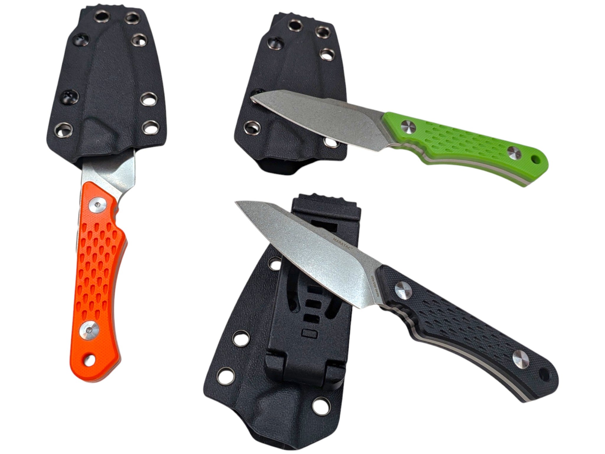Step-Ridge MK-1 - N690 Fixed Blade Knife by Maratac® ( New )