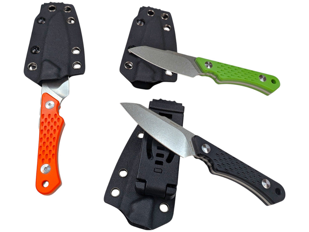 Step-Ridge MK-1 - N690 Fixed Blade Knife by Maratac® ( New