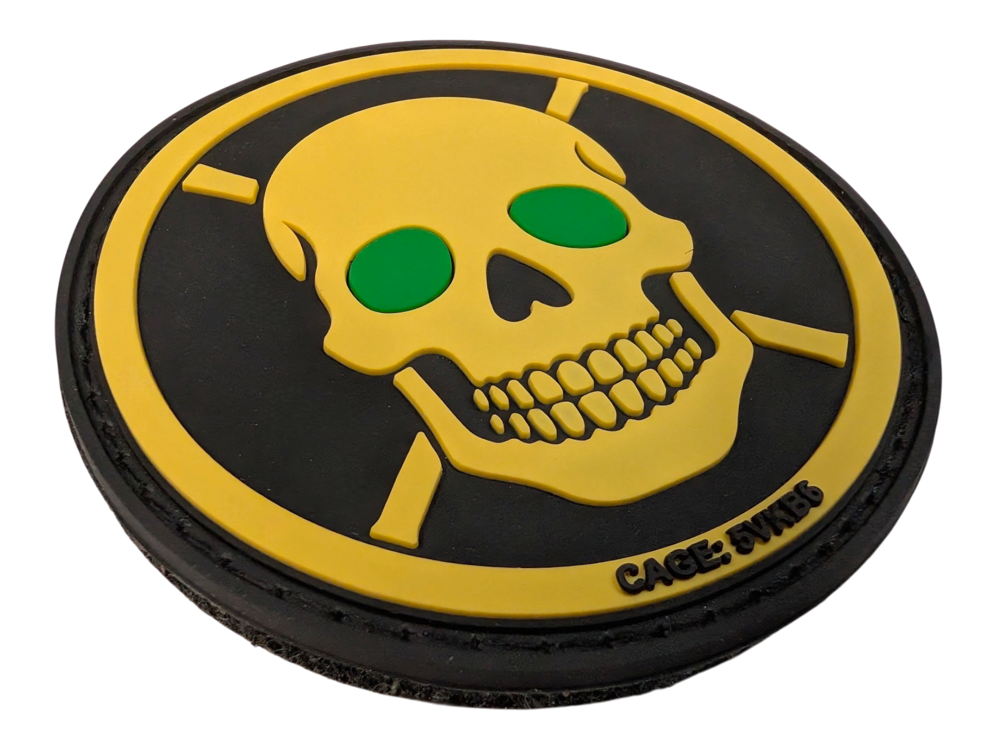 Glow Eyes - Skully Patch 2.5" by Maratac®