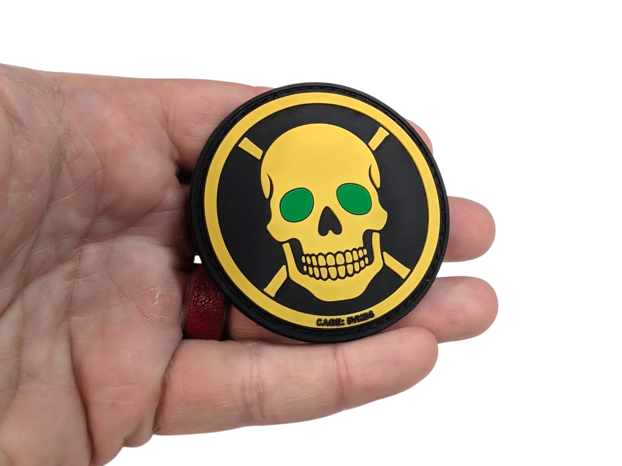 Glow Eyes - Skully Patch 2.5" by Maratac®