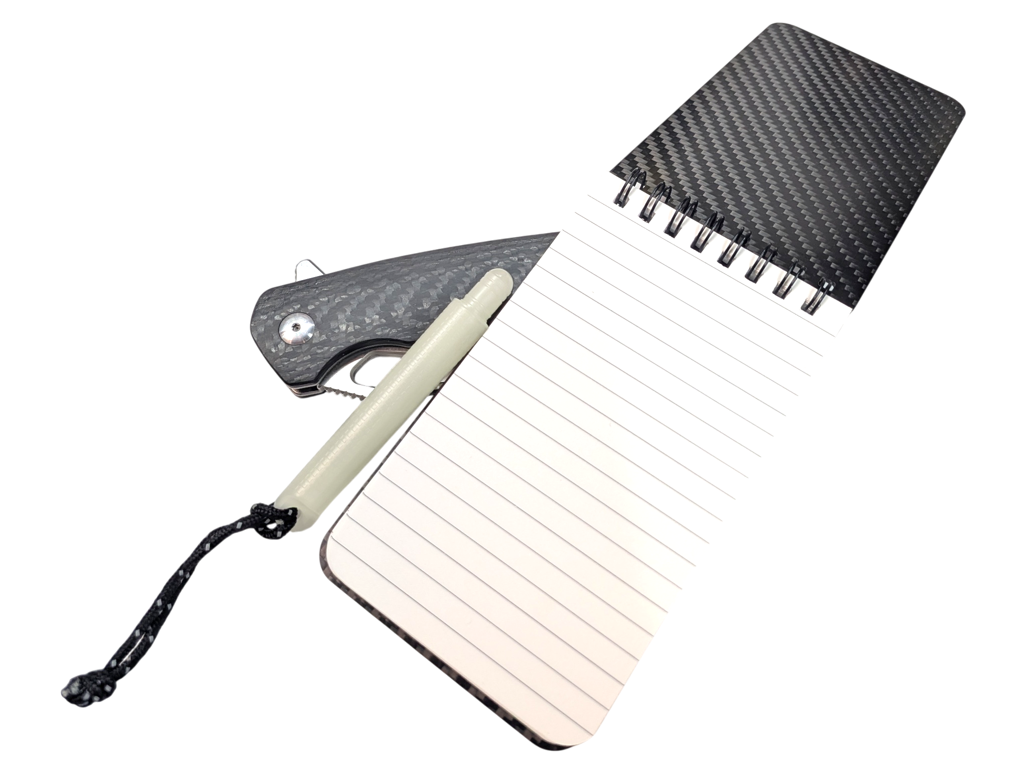 Weather Proof Carbon Fiber Notebook V2 ( Includes Glow POP Pen! )