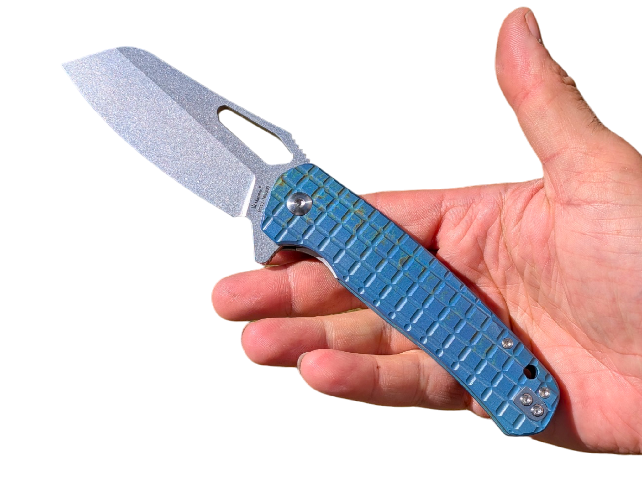 Maratac Carbon XL Arc Flipper Knife - VG10 Steel | Limited Edition