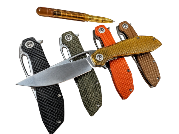 LUFT BXTR Folding Knife - CountyComm Exclusive 8Cr13MoV EDC Knife