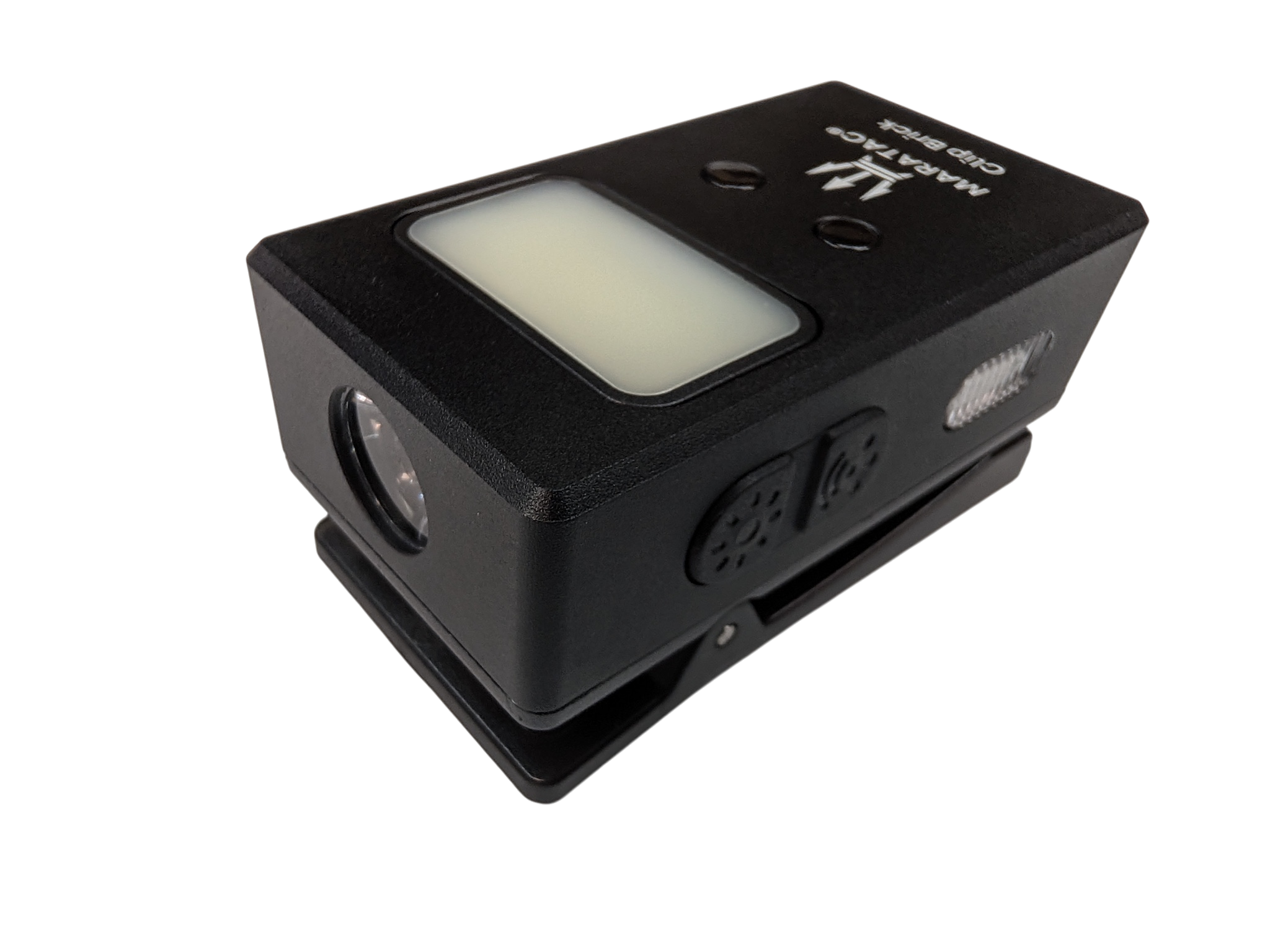 Clip Brick - LED Multifaceted RGB/ Flood / Spot Flashlight by Maratac® ( With Motion Sensing ) Coming Soon!