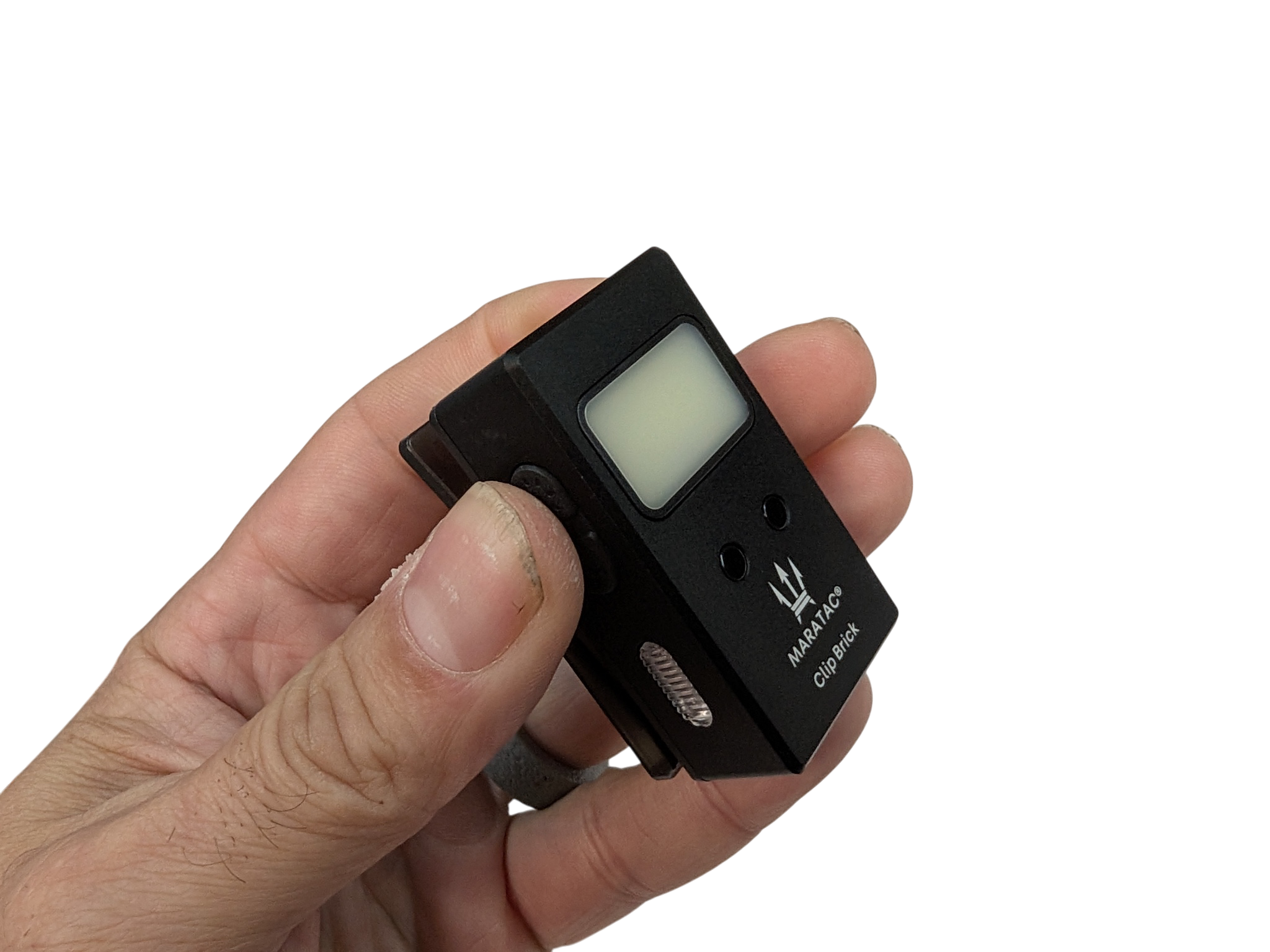 Clip Brick - LED Multifaceted RGB/ Flood / Spot Flashlight by Maratac® ( With Motion Sensing ) Coming Soon!