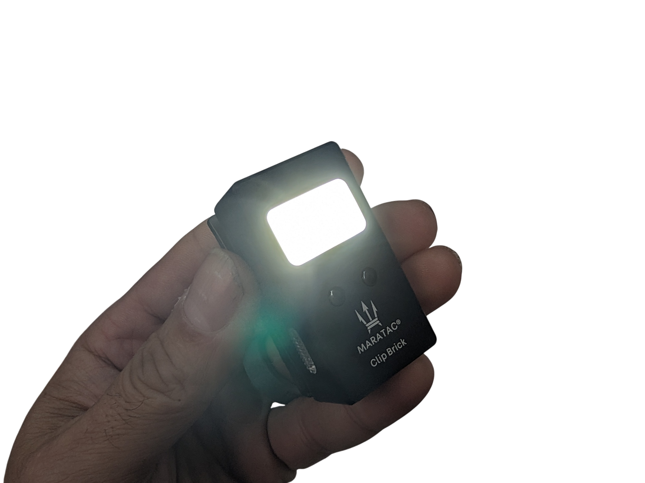 Clip Brick - LED Multifaceted RGB/ Flood / Spot Flashlight by Maratac® ( With Motion Sensing ) Coming Soon!