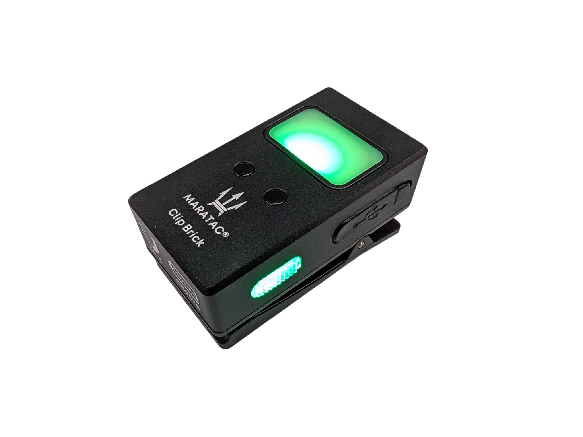 Clip Brick - LED Multifaceted RGB/ Flood / Spot Flashlight by Maratac® ( With Motion Sensing ) Coming Soon!