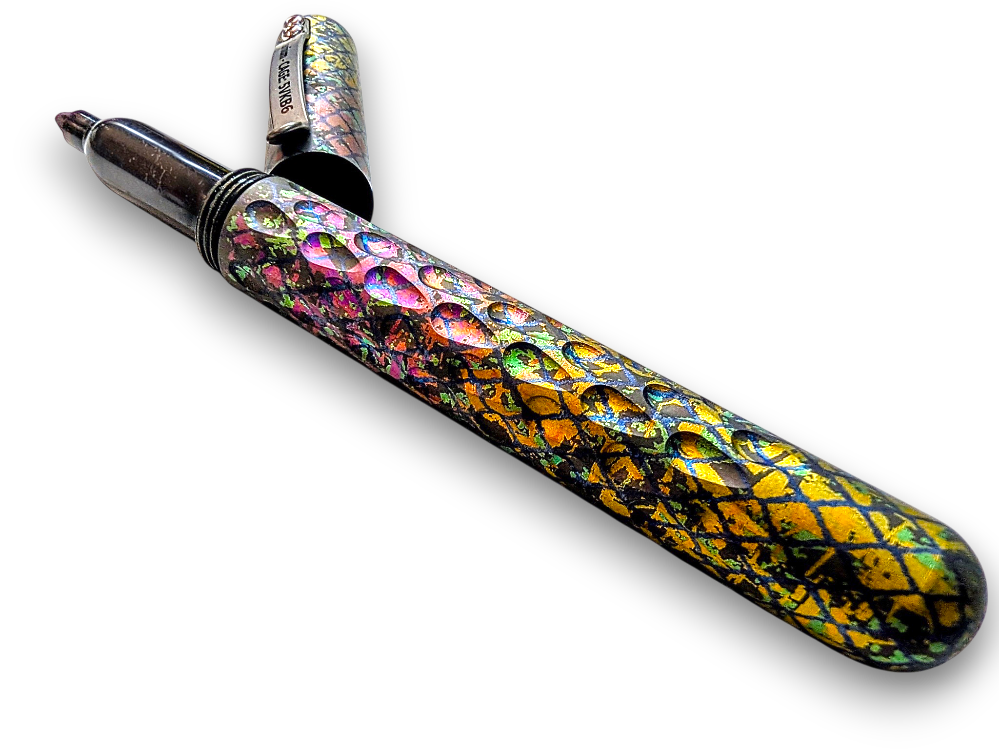 Signator Titanium Permanent Marker / Vault by Maratac® - Chaotic Aurora Pattern ( Coming Soon@! )