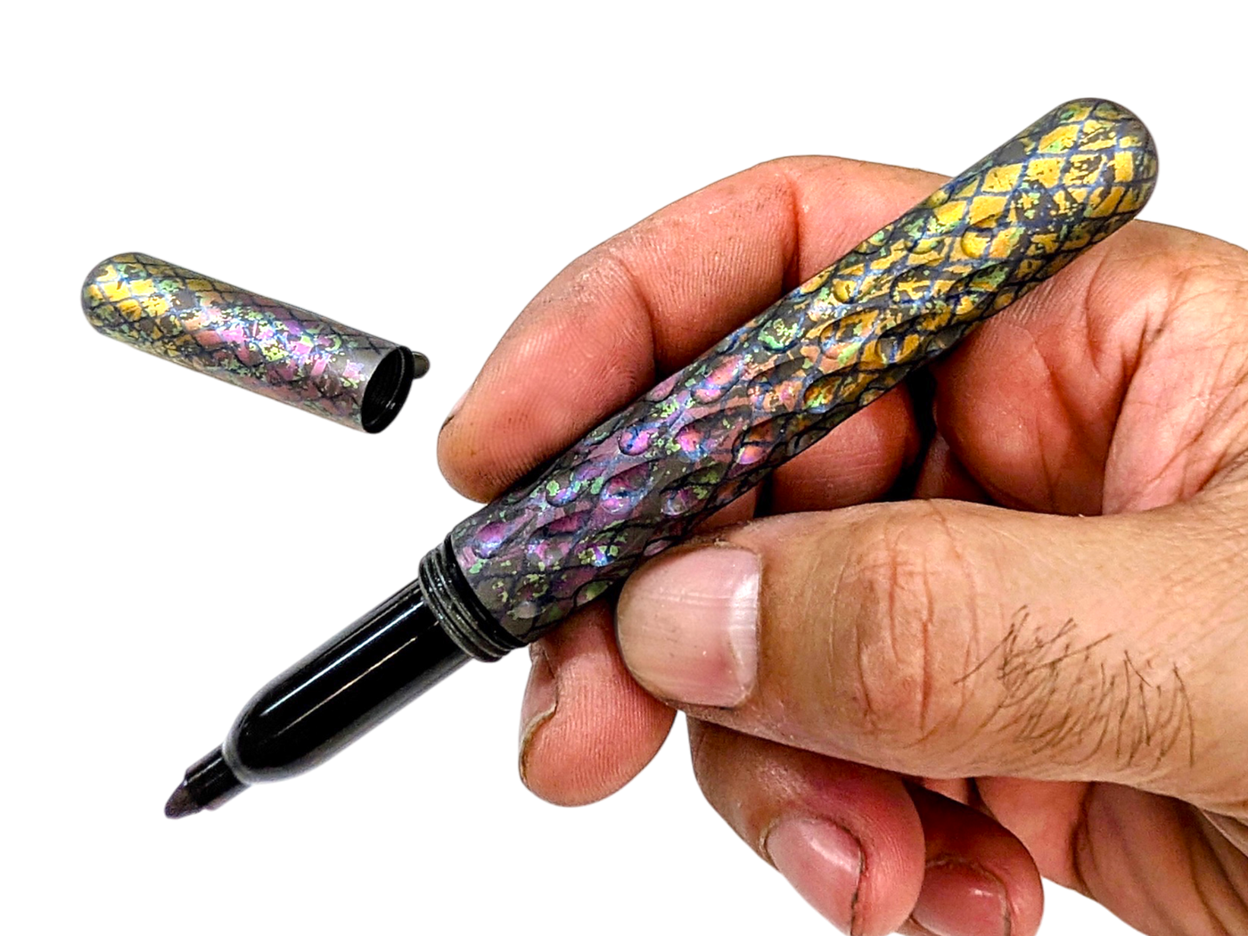 Signator Titanium Permanent Marker / Vault by Maratac® - Chaotic Auror ...
