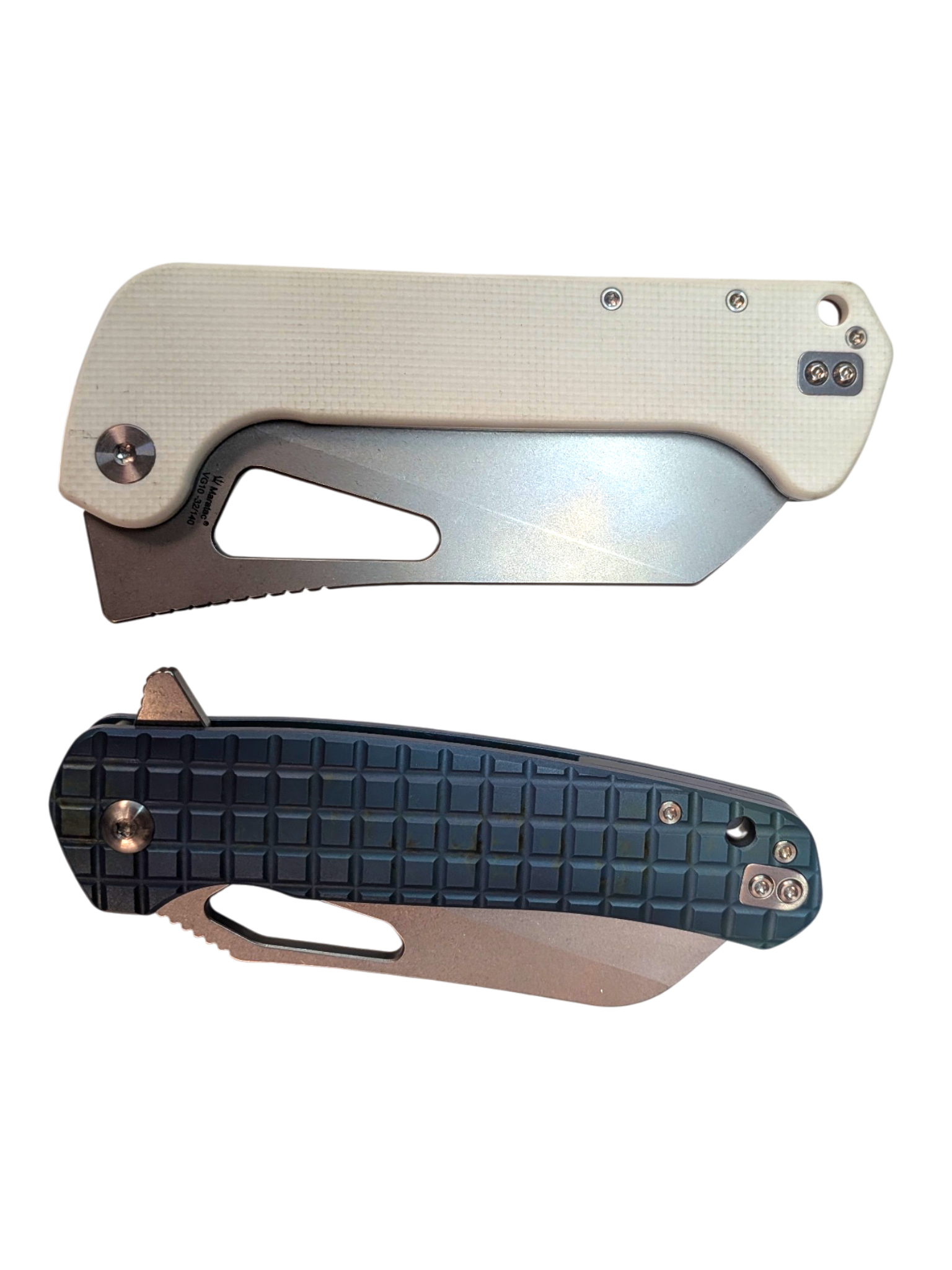 Titanium Machined Knife Clip For MEG / ARC XL ( 3 Variants ) ( Spare Part )