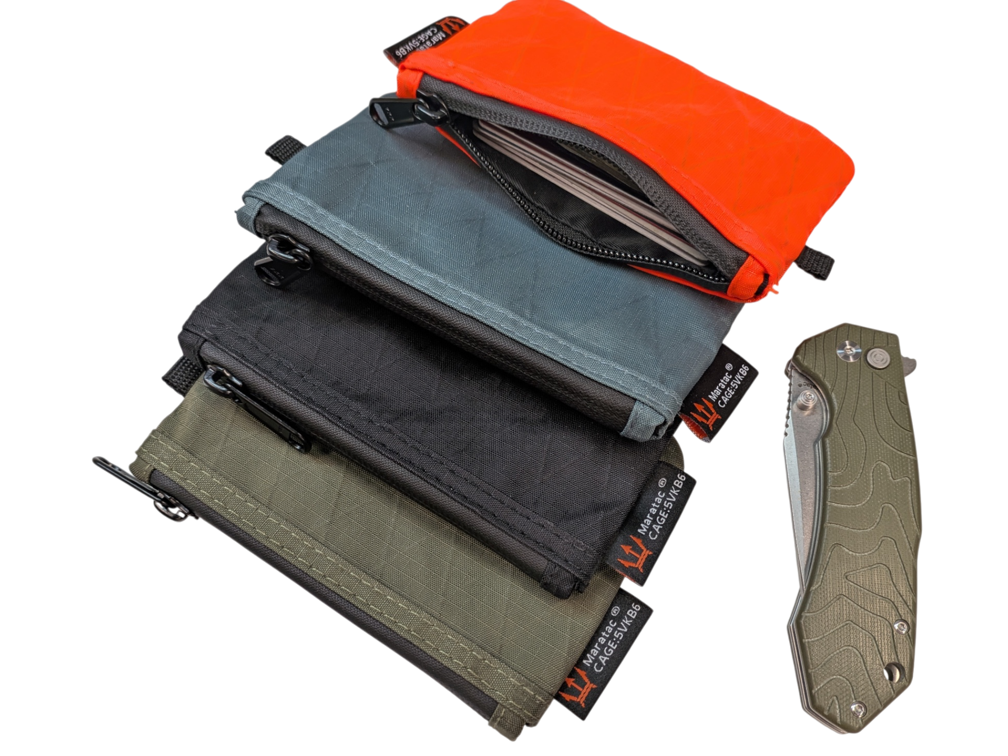 The Constanza - XPAC® Zipper Wallet Pouch by Maratac® ( 4 Variants ) Coming Soon!